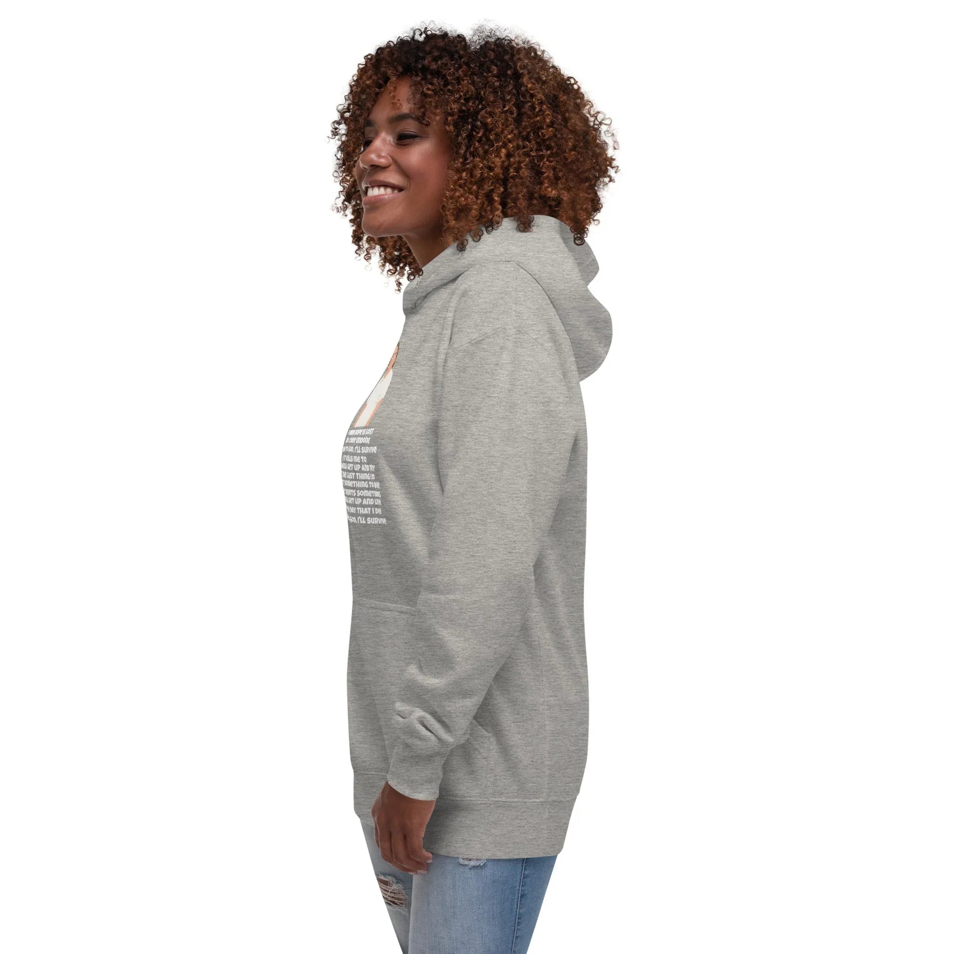 Lewis Capaldi Unisex Hoodie - Survive Lyrics Inspired Alcyone213k