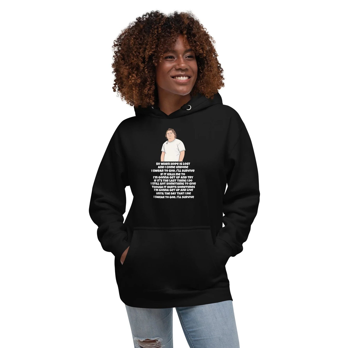 Lewis Capaldi Unisex Hoodie - Survive Lyrics Inspired Alcyone213k