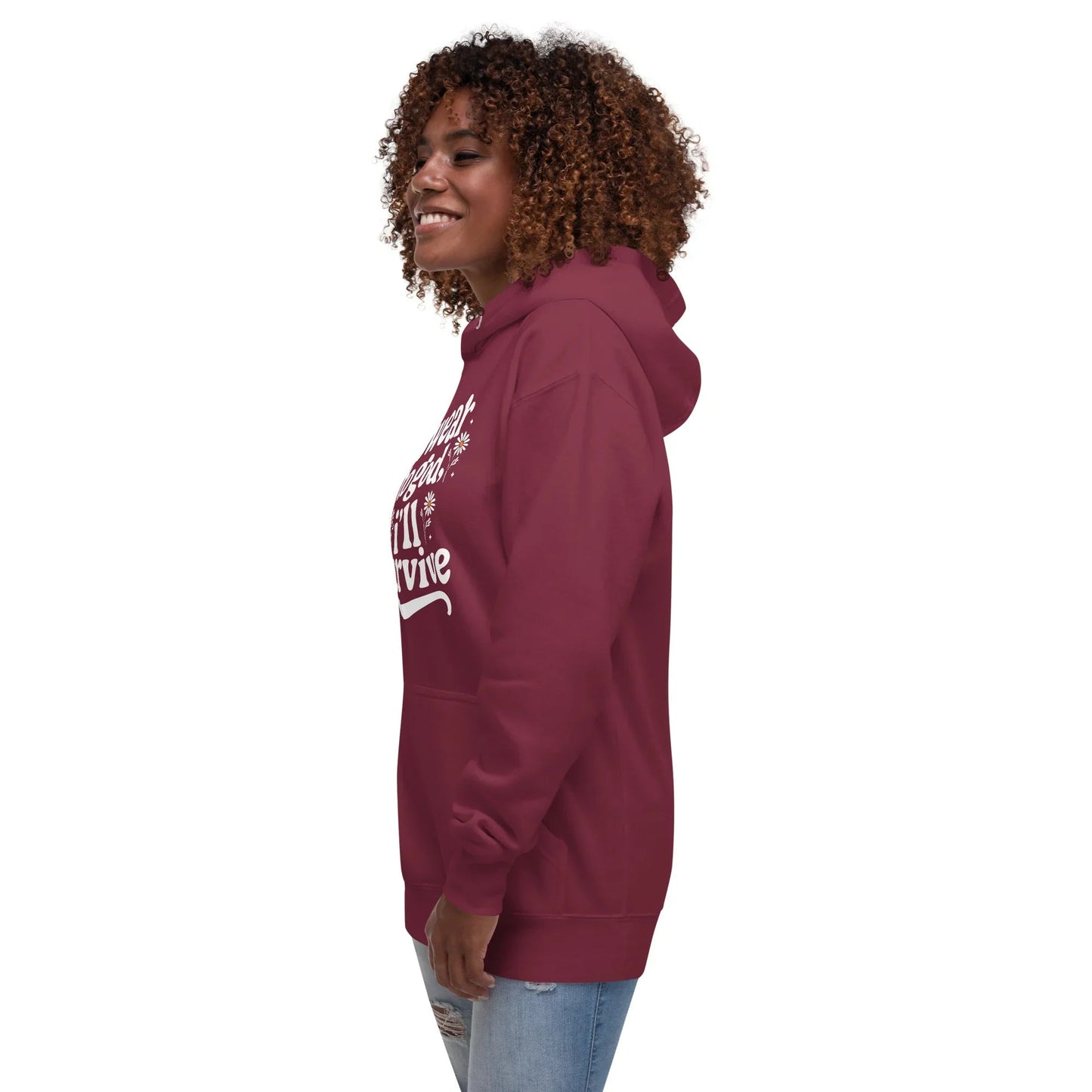 Lewis Capaldi Unisex Hoodie - "Survive" Lyrics | Cotton Blend Concert Apparel Alcyone213k