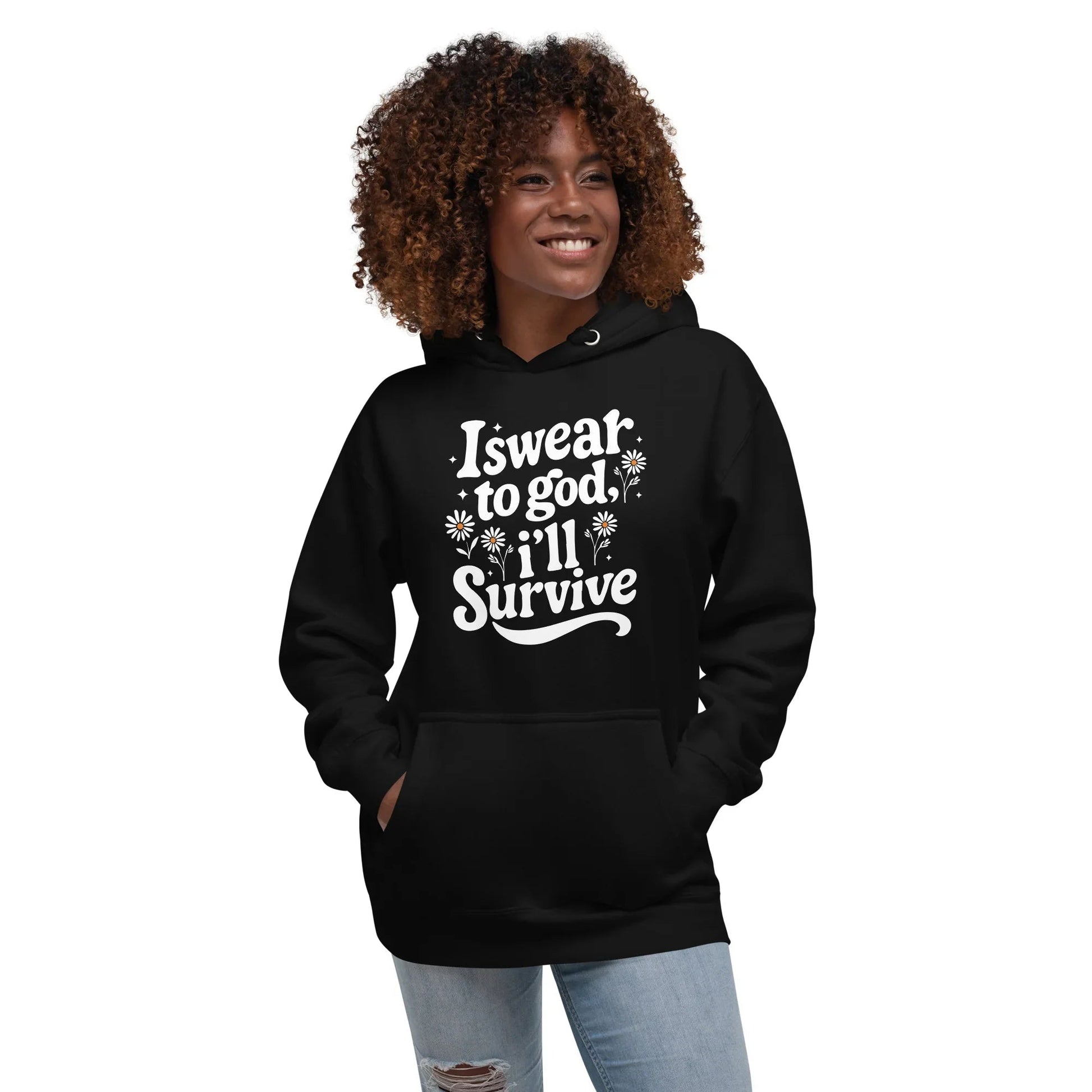 Lewis Capaldi Unisex Hoodie - "Survive" Lyrics | Cotton Blend Concert Apparel Alcyone213k