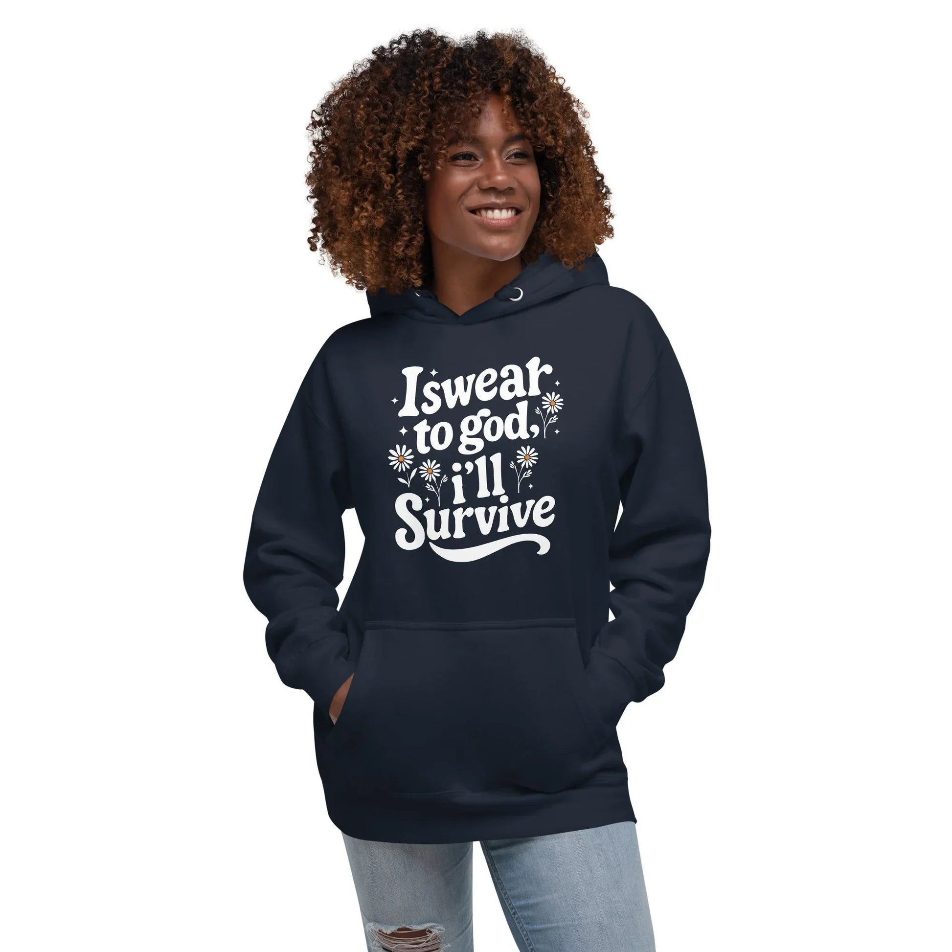 Lewis Capaldi Unisex Hoodie - "Survive" Lyrics | Cotton Blend Concert Apparel Alcyone213k