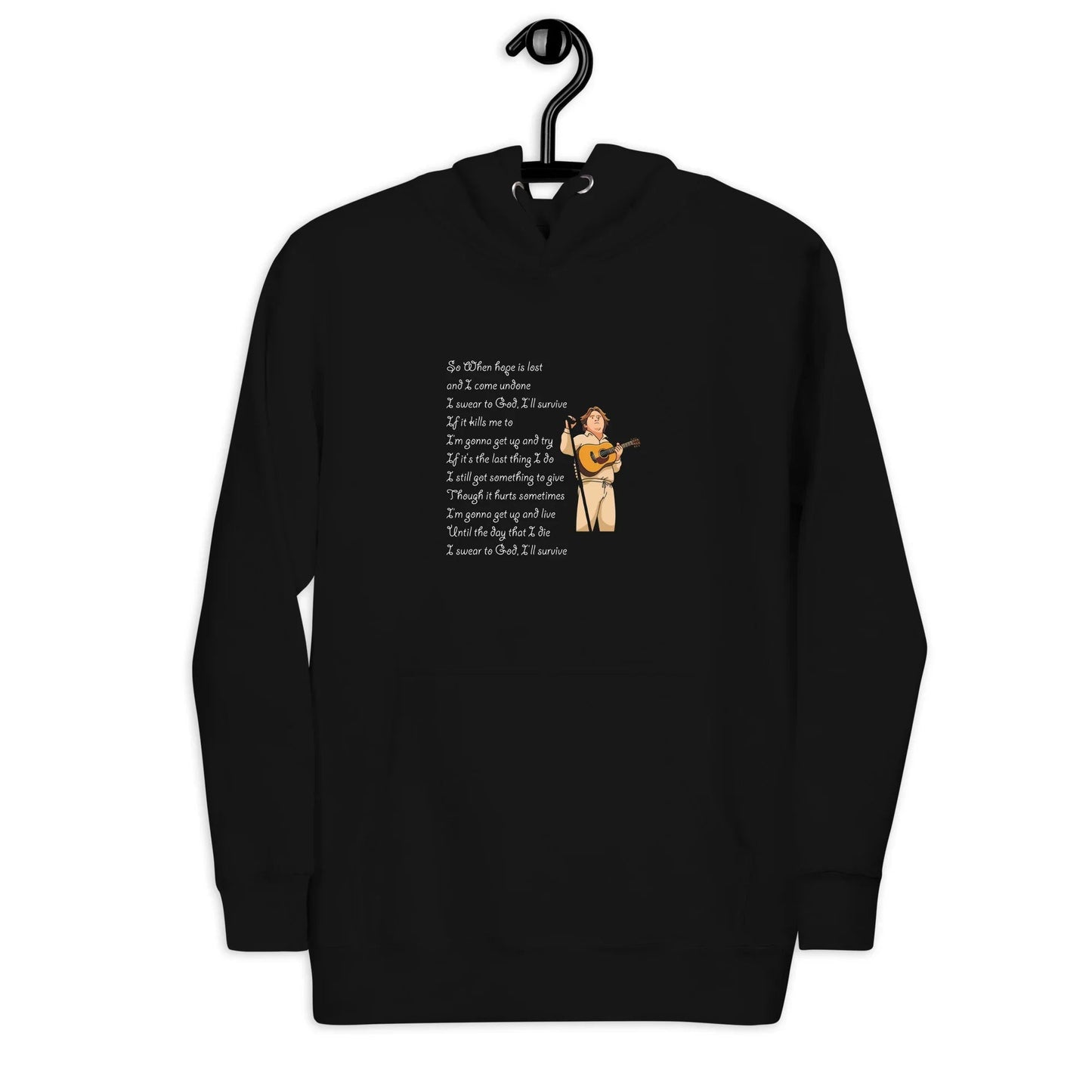 Lewis Capaldi Unisex Hoodie - Survive Lyrics Fan Apparel Alcyone213k