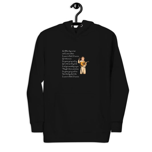 Lewis Capaldi Unisex Hoodie - Survive Lyrics Fan Apparel Alcyone213k