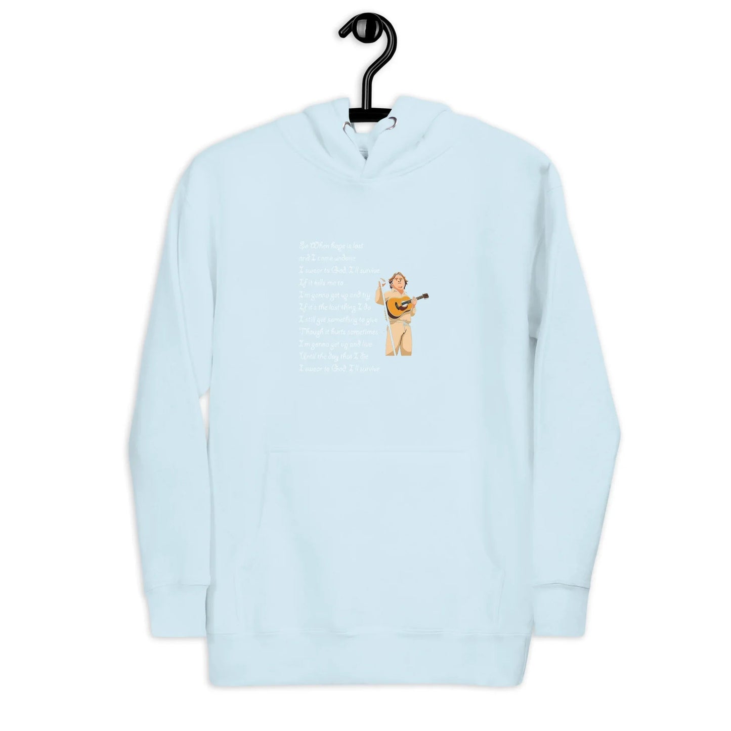 Lewis Capaldi Unisex Hoodie - Survive Lyrics Fan Apparel Alcyone213k