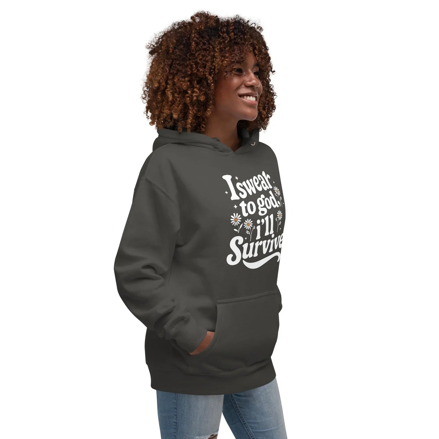 Lewis Capaldi Unisex Hoodie - "Survive" Lyrics | Cotton Blend Concert Apparel Alcyone213k