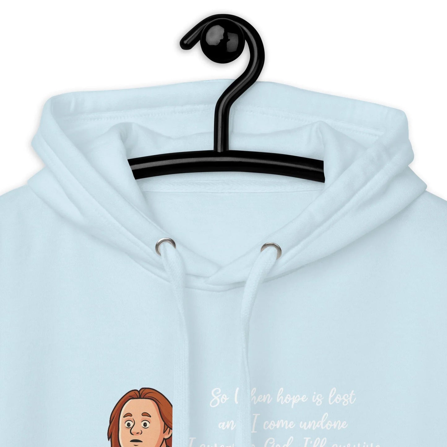 Lewis Capaldi "Survive" Lyrics Hoodie – Unisex Cotton Blend Fan Merch Alcyone213k