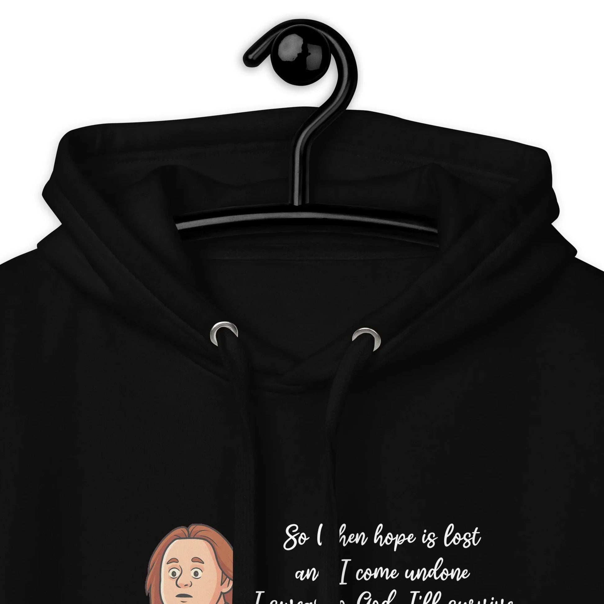 Lewis Capaldi "Survive" Lyrics Hoodie – Unisex Cotton Blend Fan Merch Alcyone213k