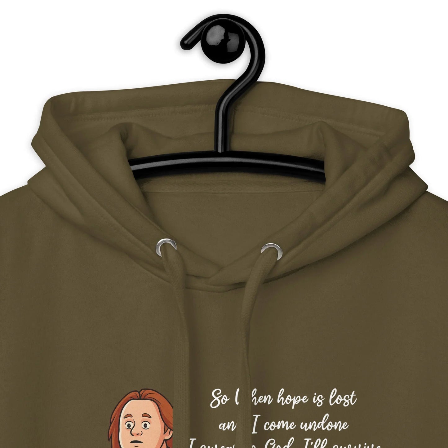 Lewis Capaldi "Survive" Lyrics Hoodie – Unisex Cotton Blend Fan Merch Alcyone213k
