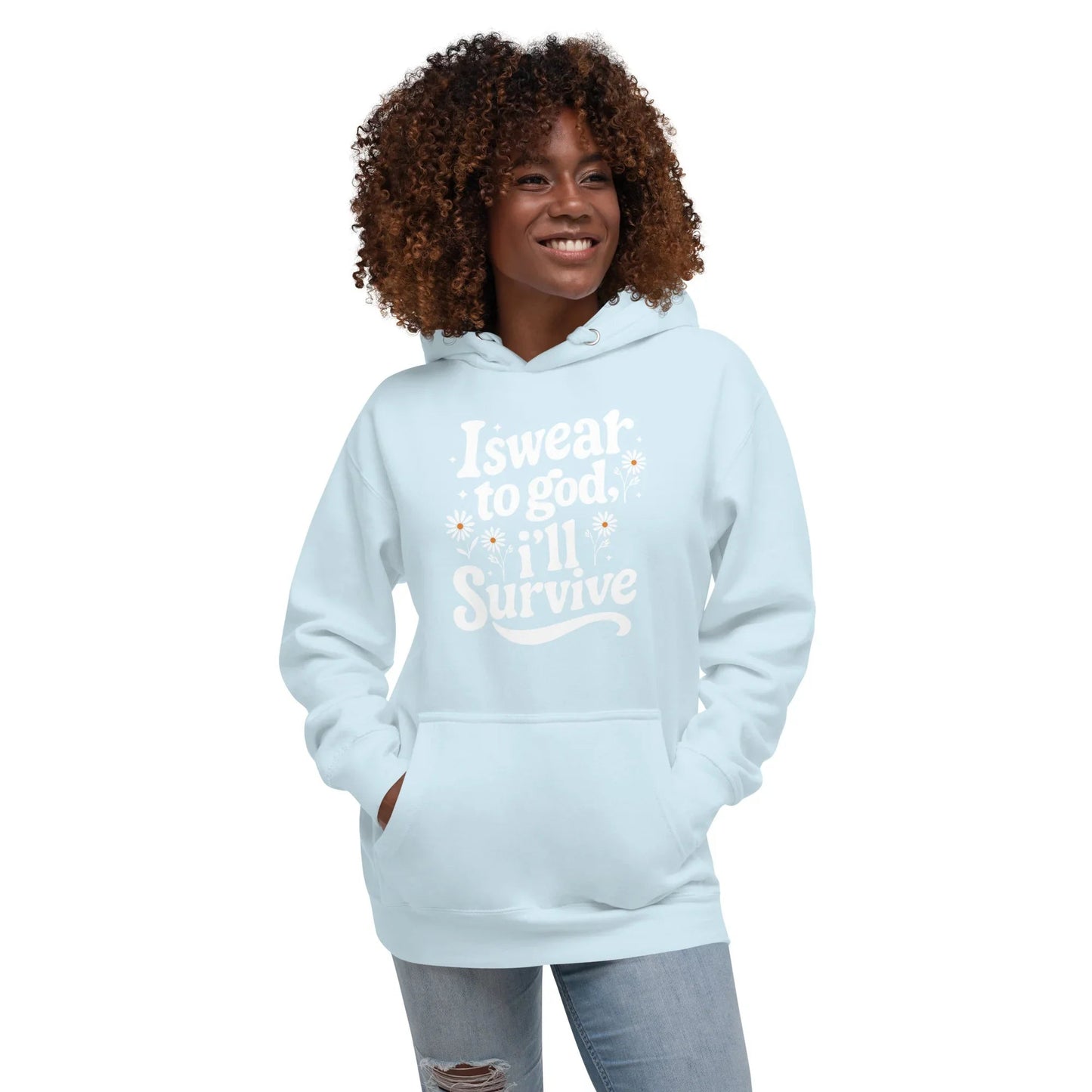 Lewis Capaldi Unisex Hoodie - "Survive" Lyrics | Cotton Blend Concert Apparel Alcyone213k