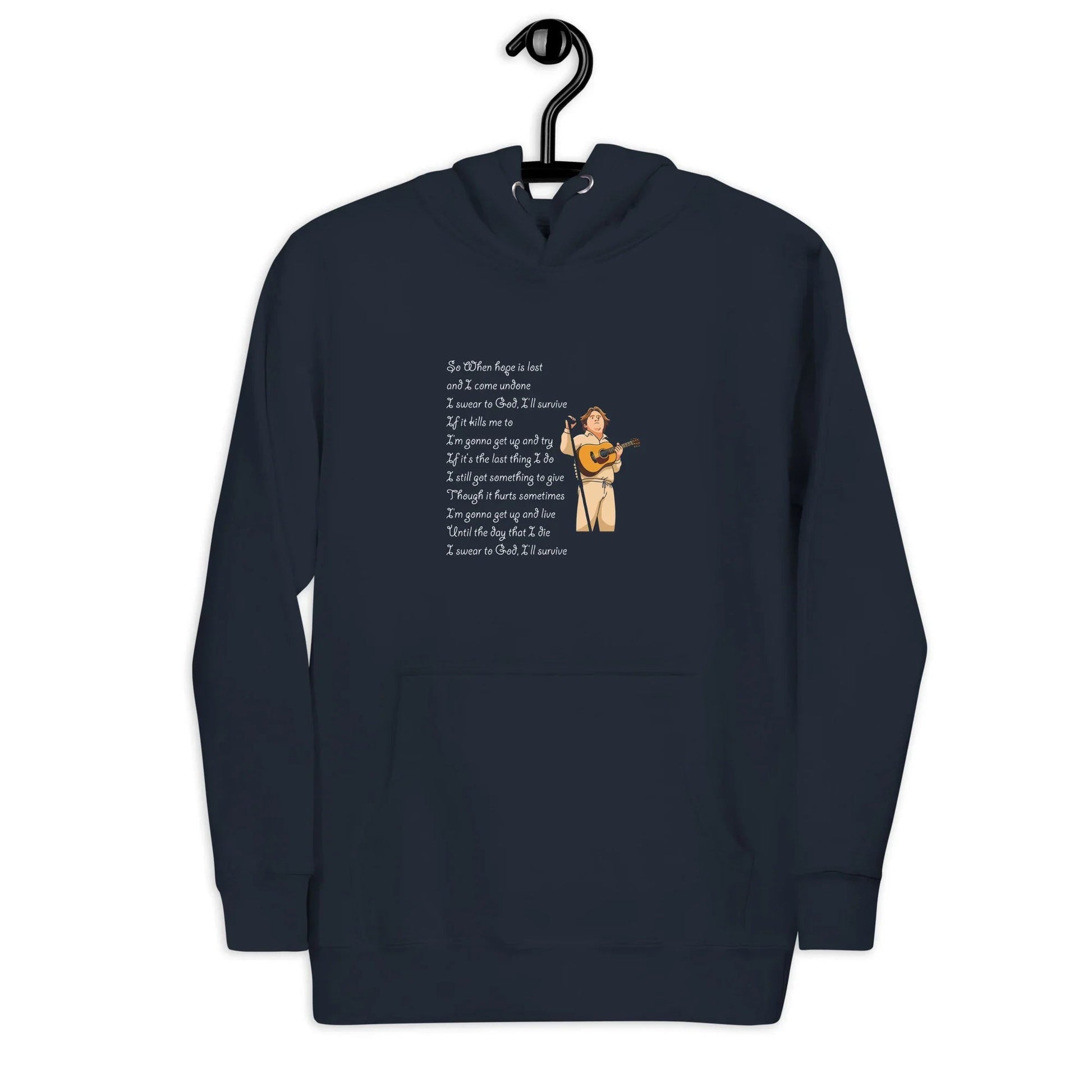 Lewis Capaldi Unisex Hoodie - Survive Lyrics Fan Apparel Alcyone213k
