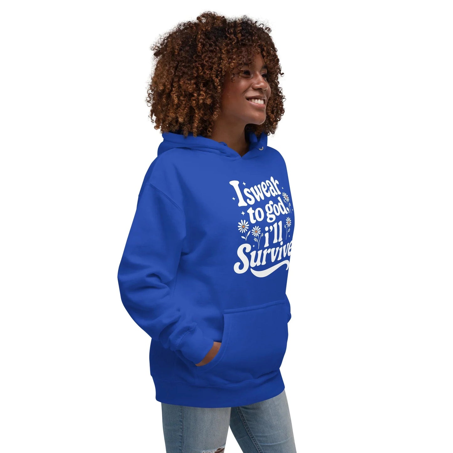 Lewis Capaldi Unisex Hoodie - "Survive" Lyrics | Cotton Blend Concert Apparel Alcyone213k
