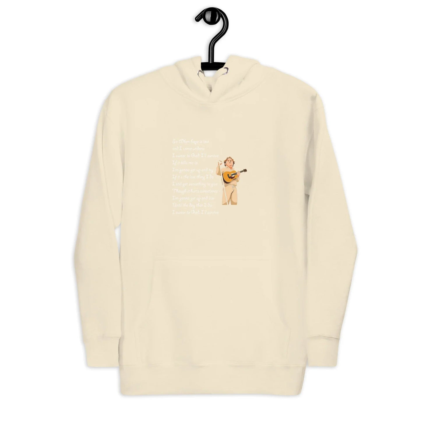 Lewis Capaldi Unisex Hoodie - Survive Lyrics Fan Apparel Alcyone213k