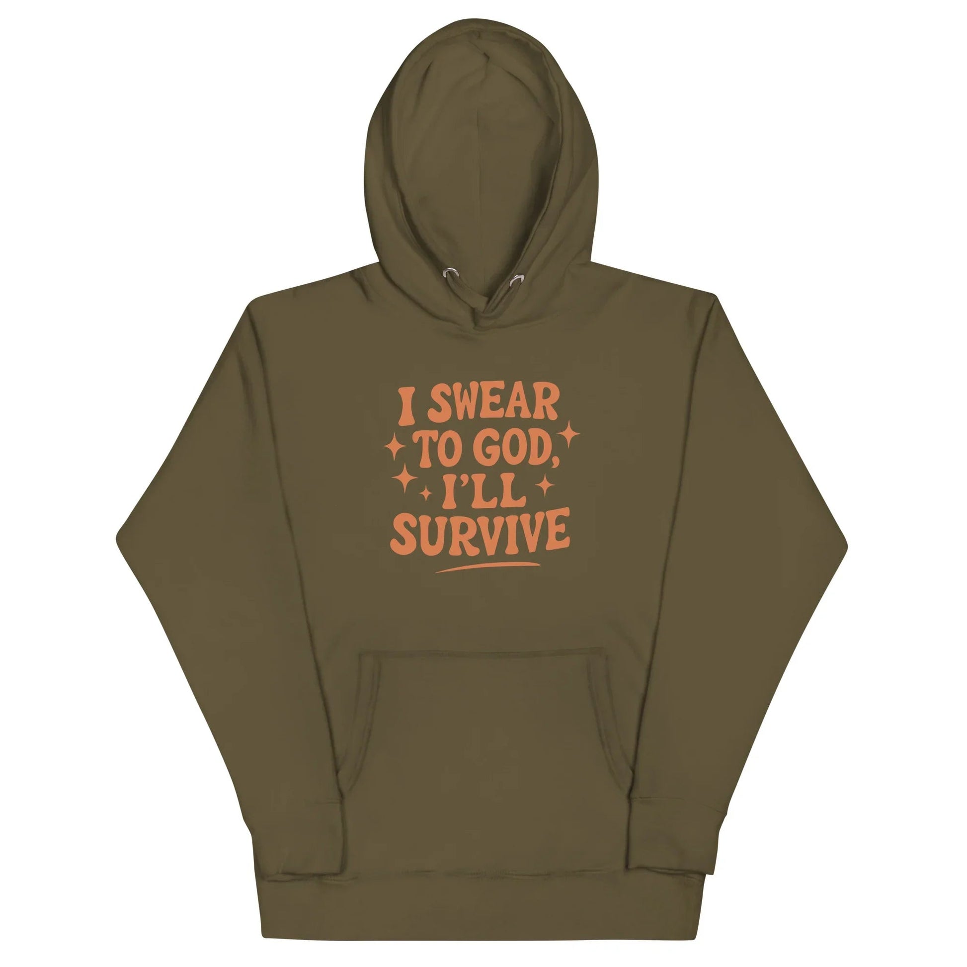 Lewis Capaldi Unisex Hoodie - "Survive" Lyrics Cotton Blend Alcyone213k
