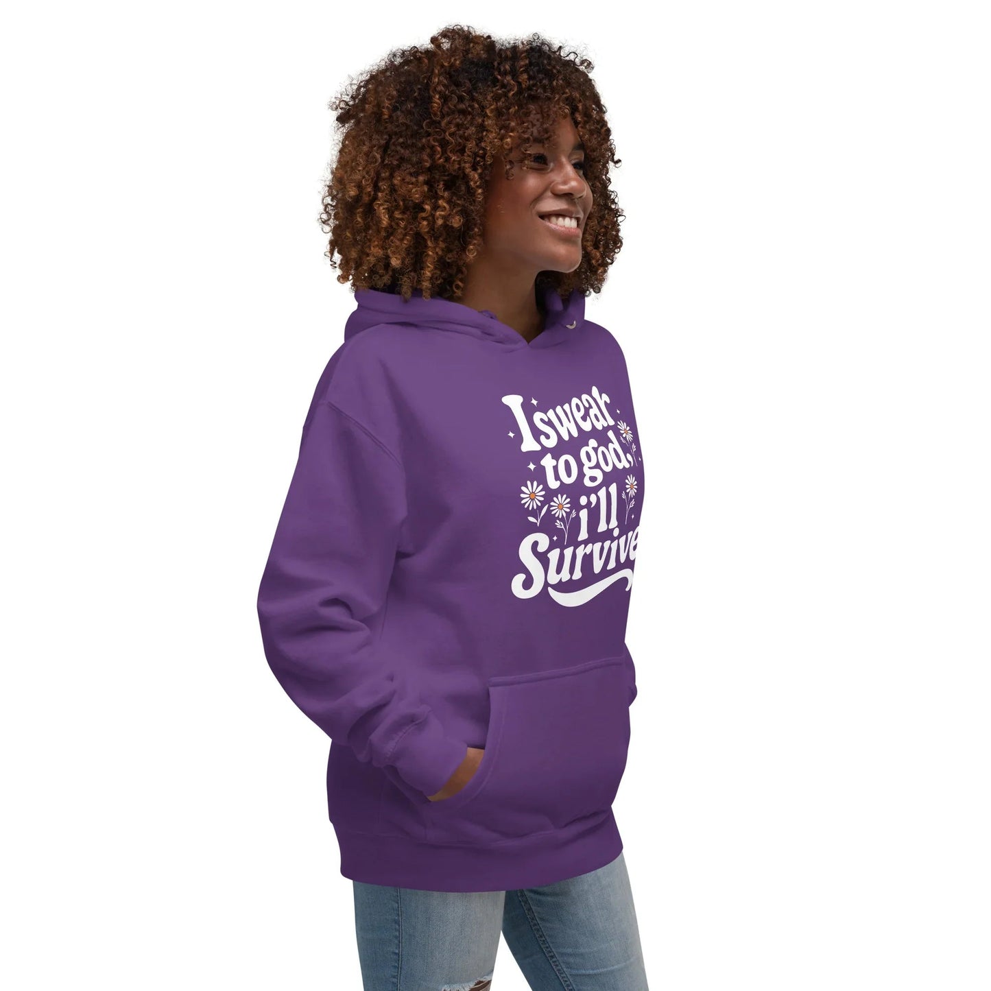 Lewis Capaldi Unisex Hoodie - "Survive" Lyrics | Cotton Blend Concert Apparel Alcyone213k