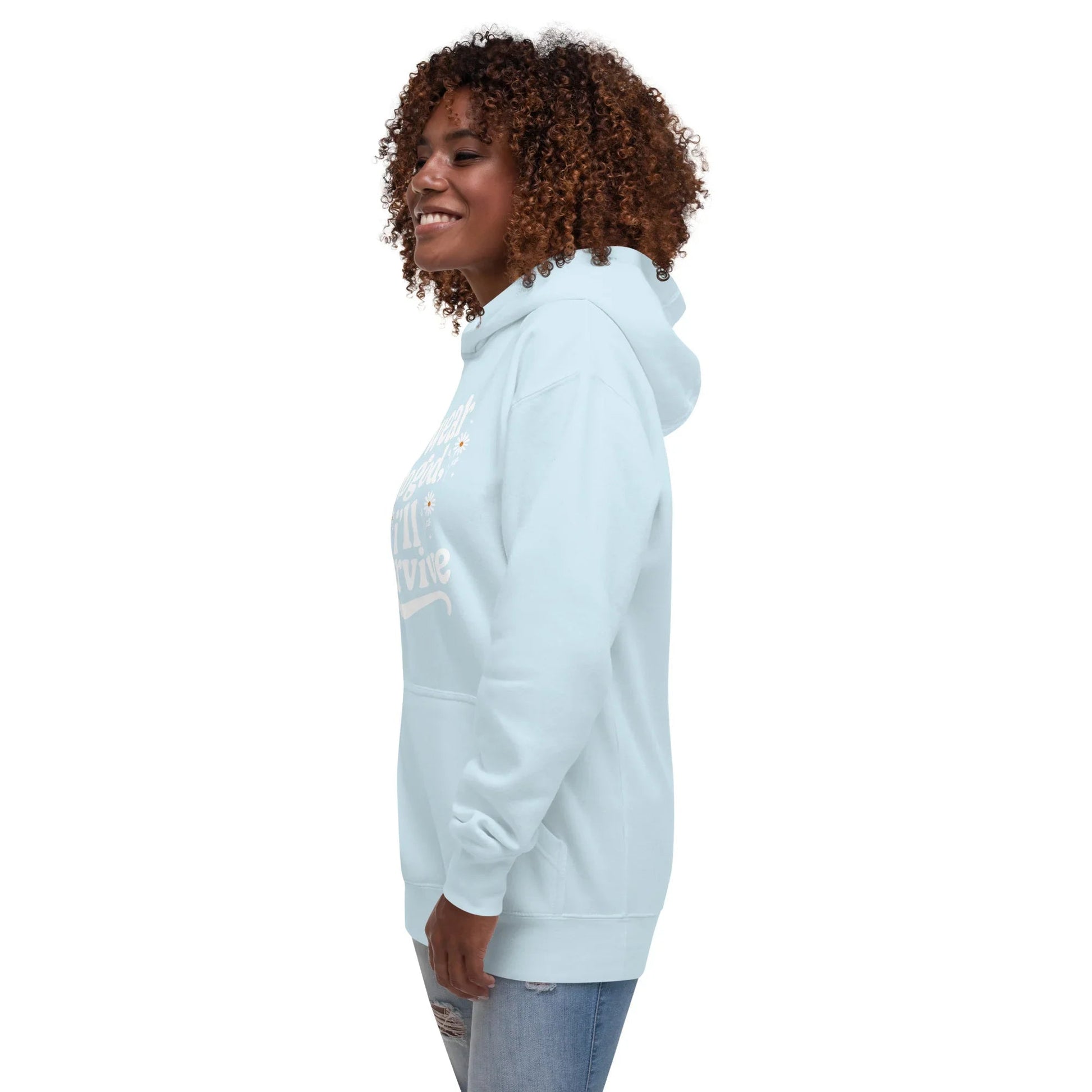 Lewis Capaldi Unisex Hoodie - "Survive" Lyrics | Cotton Blend Concert Apparel Alcyone213k