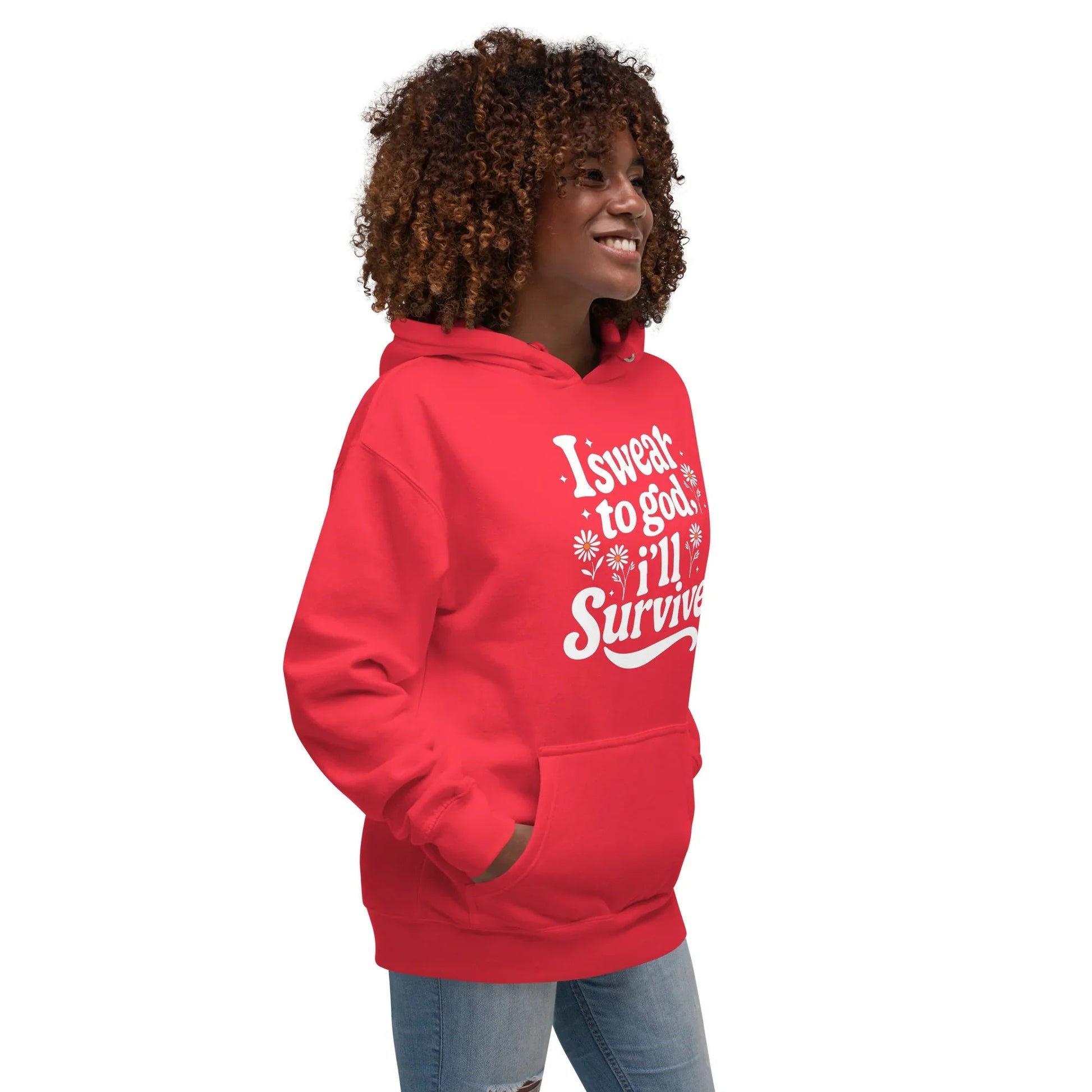 Lewis Capaldi Unisex Hoodie - "Survive" Lyrics | Cotton Blend Concert Apparel Alcyone213k