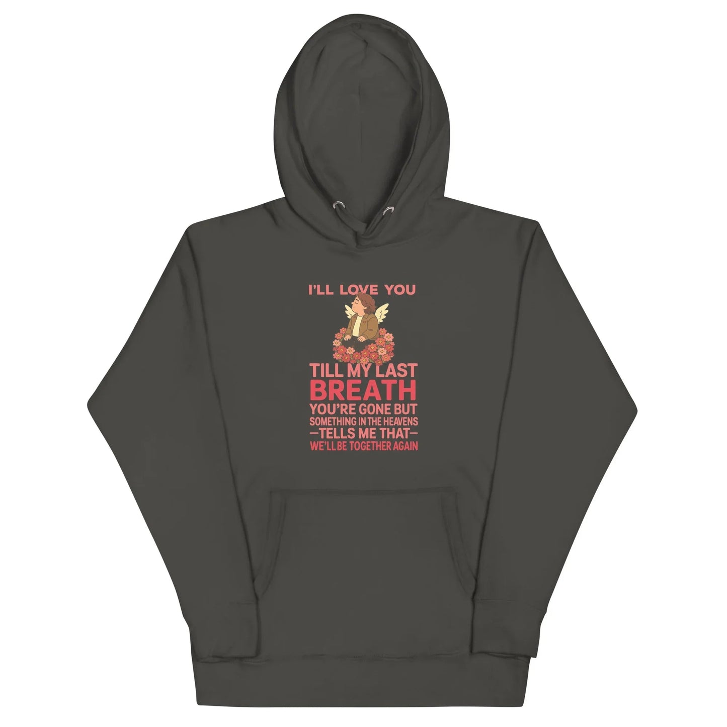 Lewis Capaldi Hoodie | "Something In The Heavens" Lyrics Unisex Cotton-Poly Blend Alcyone213k