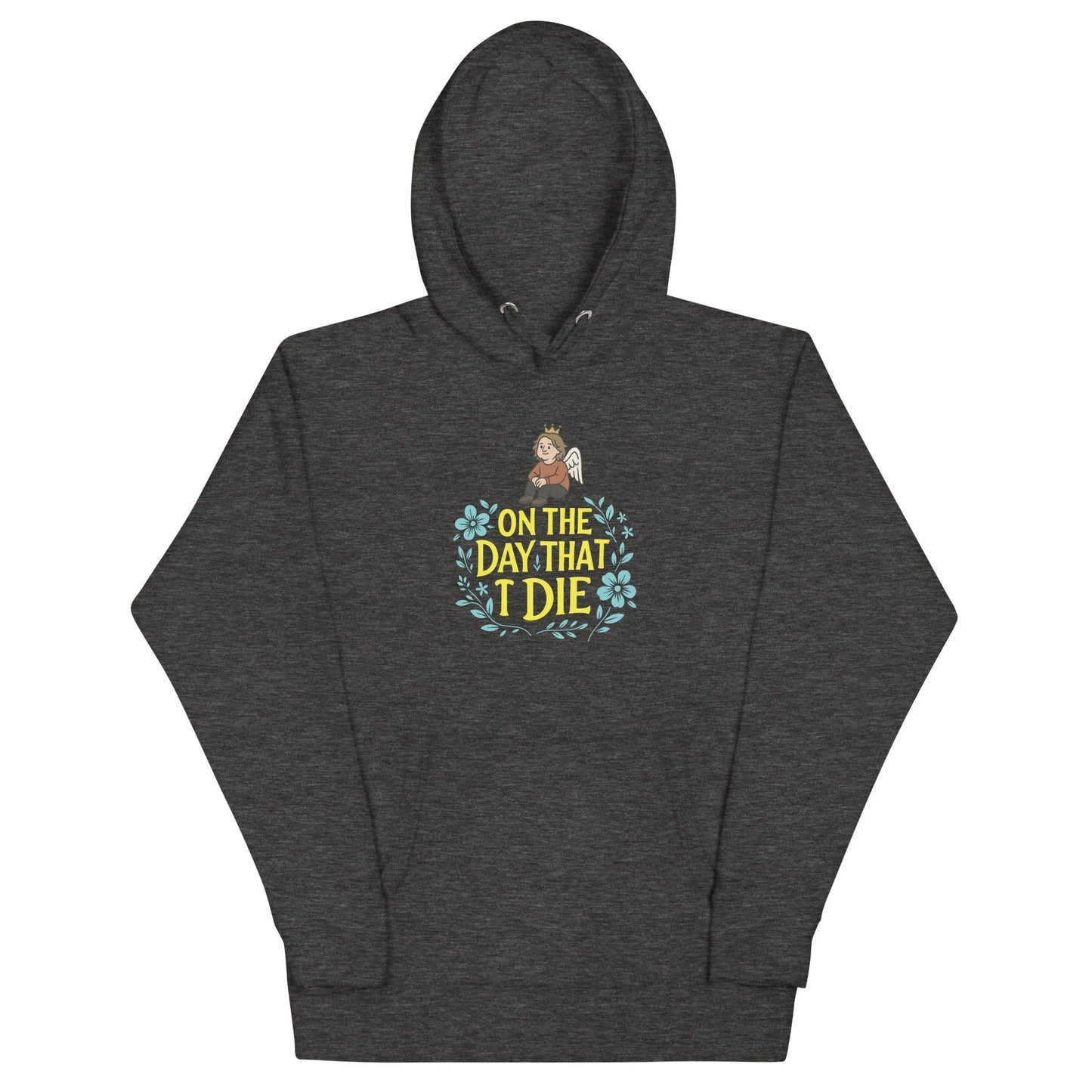 Lewis Capaldi "On The Day That I Die" Lyrics Hoodie - Unisex Cotton Blend Alcyone213k