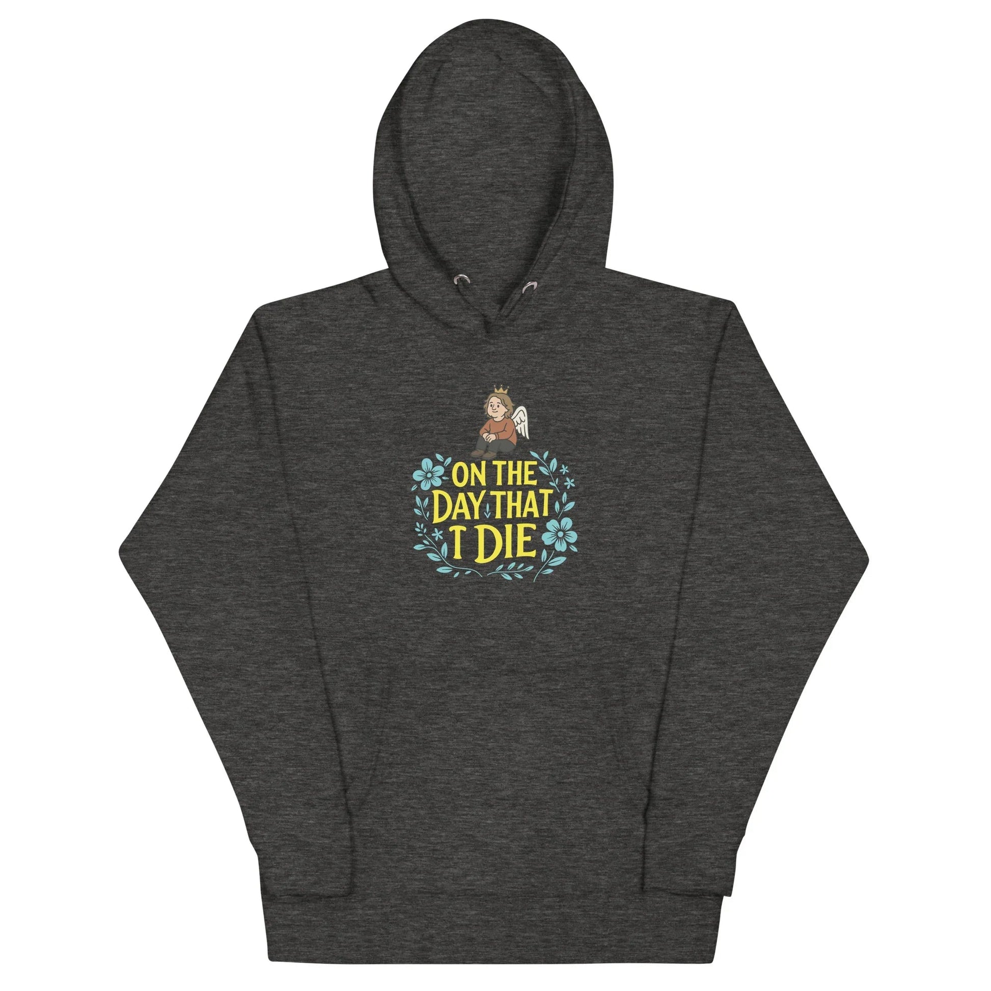 Lewis Capaldi "On The Day That I Die" Lyrics Hoodie - Unisex Cotton Blend Alcyone213k