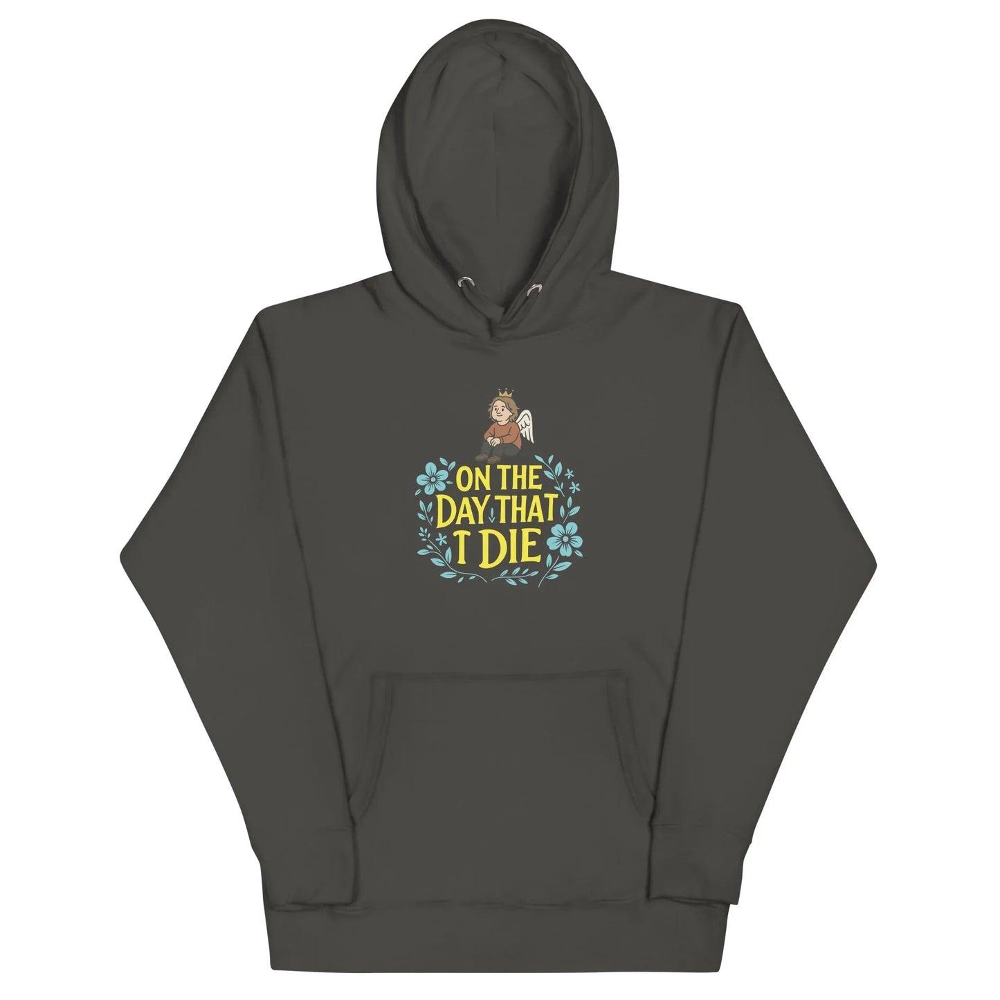 Lewis Capaldi "On The Day That I Die" Lyrics Hoodie - Unisex Cotton Blend Alcyone213k