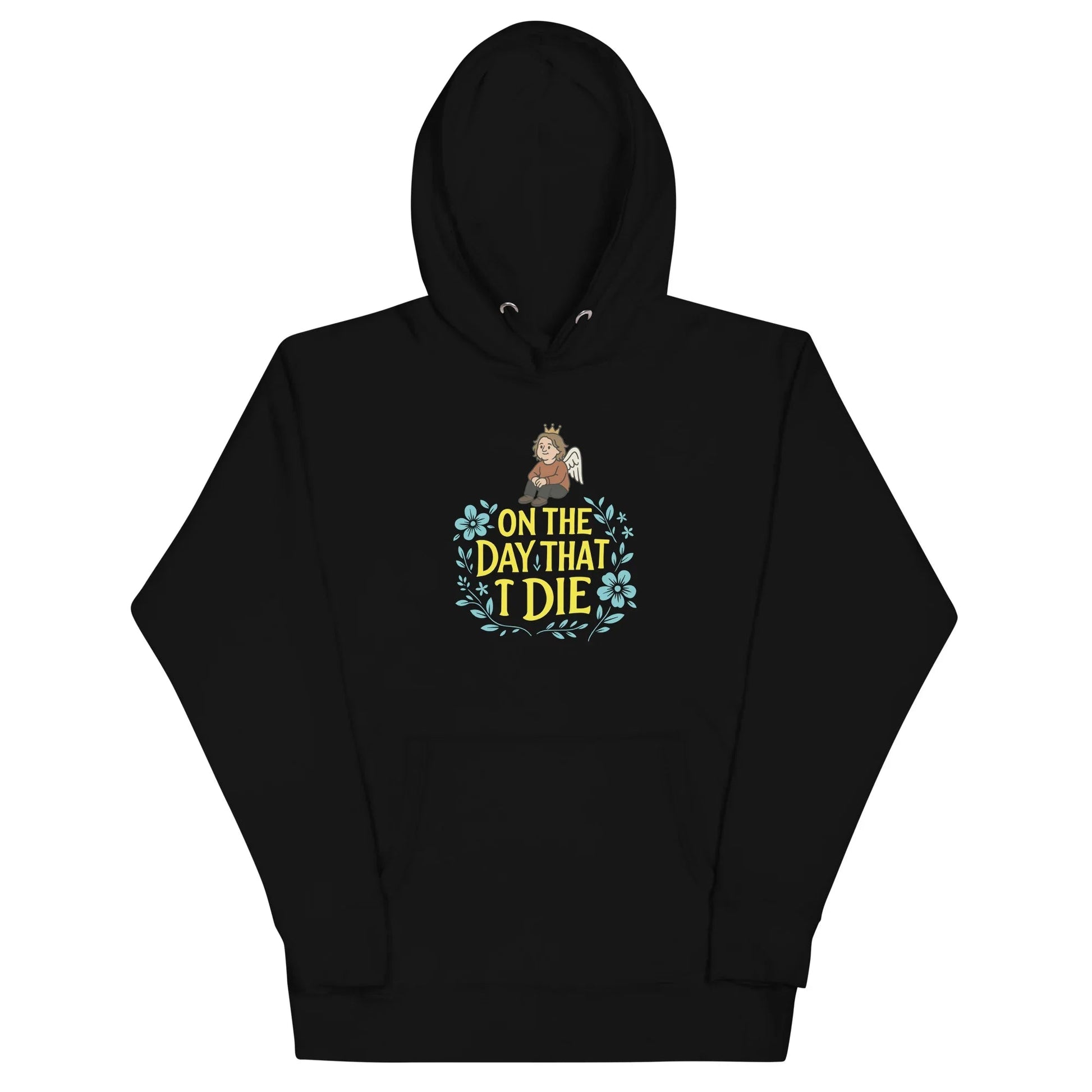Lewis Capaldi "On The Day That I Die" Lyrics Hoodie - Unisex Cotton Blend Alcyone213k