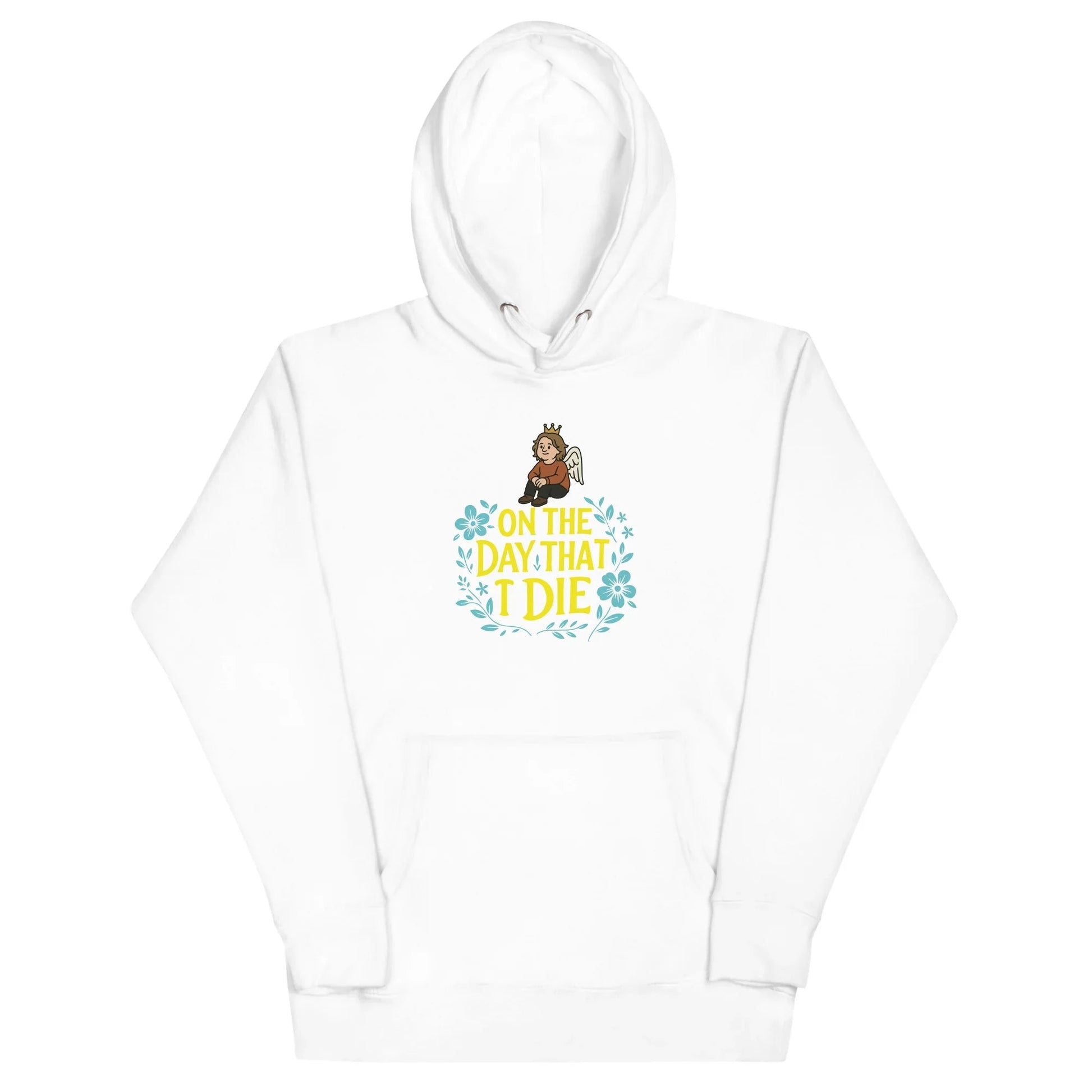 Lewis Capaldi "On The Day That I Die" Lyrics Hoodie - Unisex Cotton Blend Alcyone213k