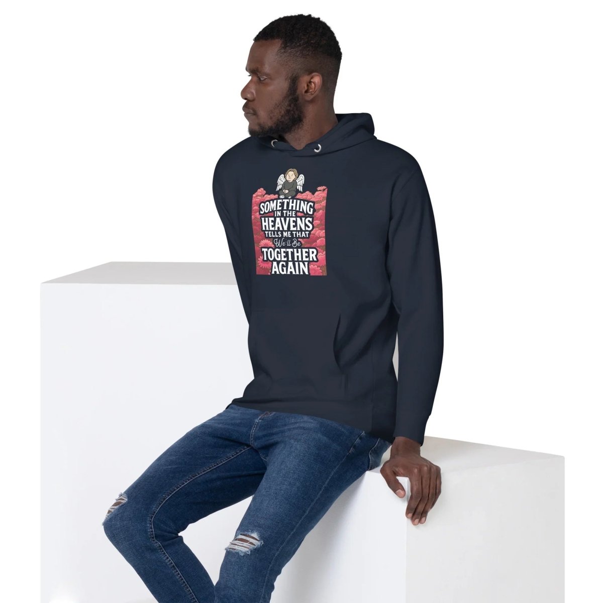 Lewis Capaldi "Something In The Heavens" Lyric Hoodie – Unisex Fleece Alcyone213k