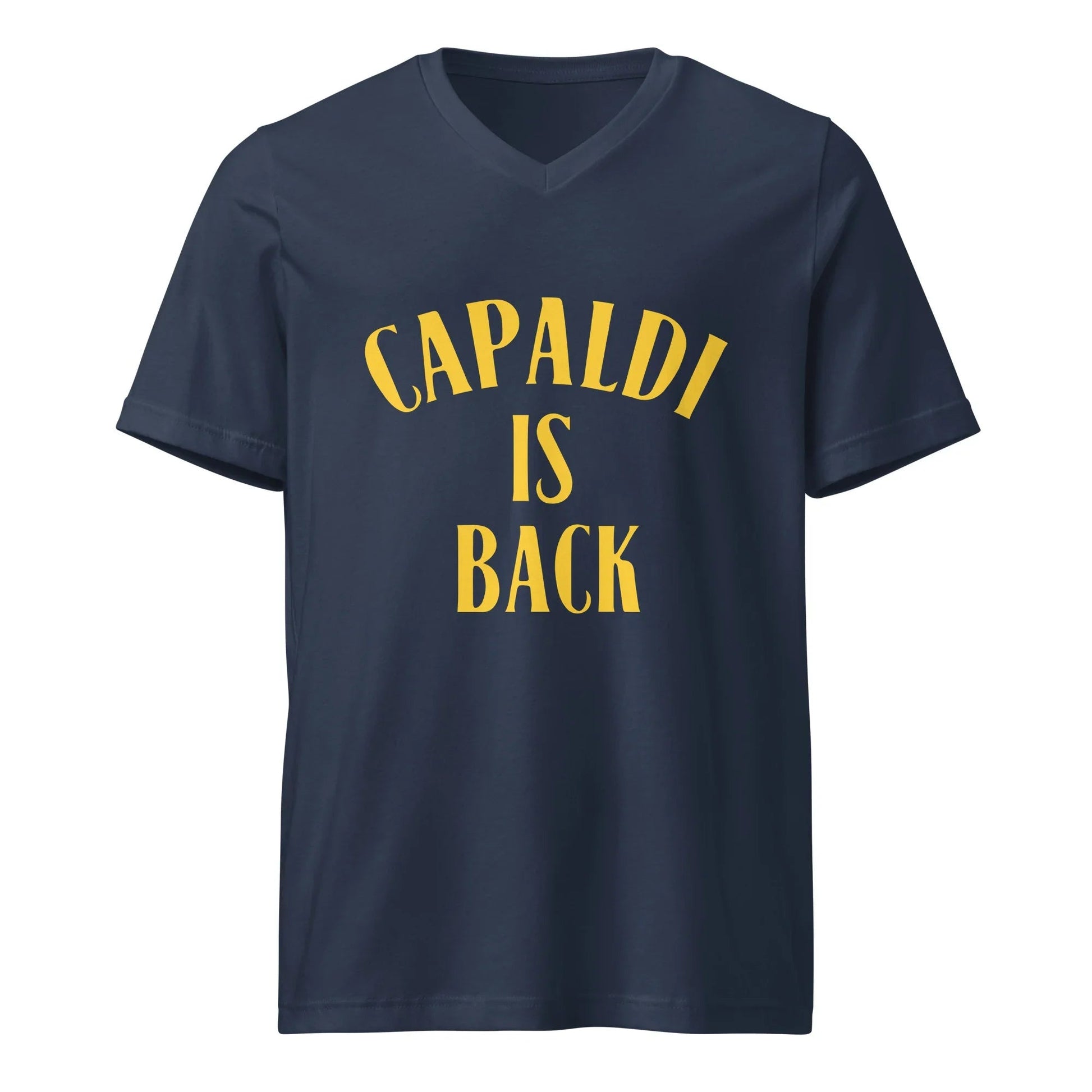 Lewis Capaldi Unisex V-Neck T-Shirt | Cotton Short Sleeve Fan Apparel T-shirt Alcyone213k