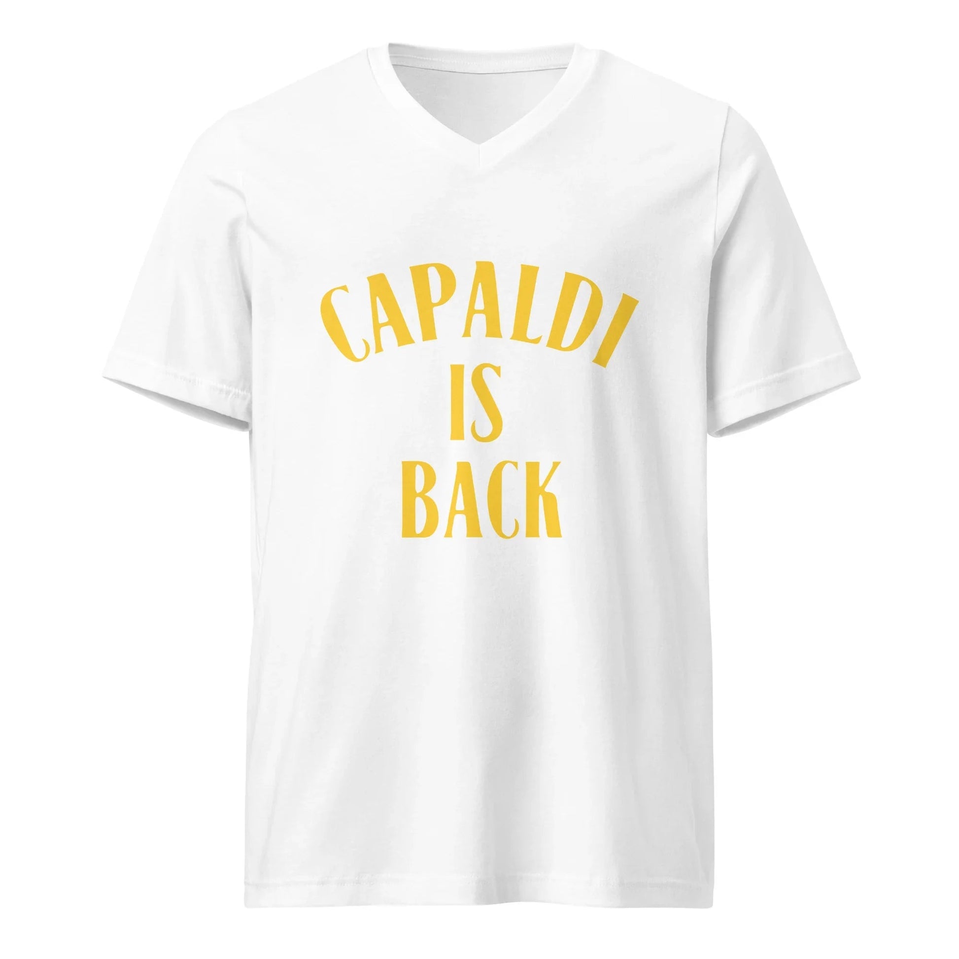 Lewis Capaldi Unisex V-Neck T-Shirt | Cotton Short Sleeve Fan Apparel T-shirt Alcyone213k