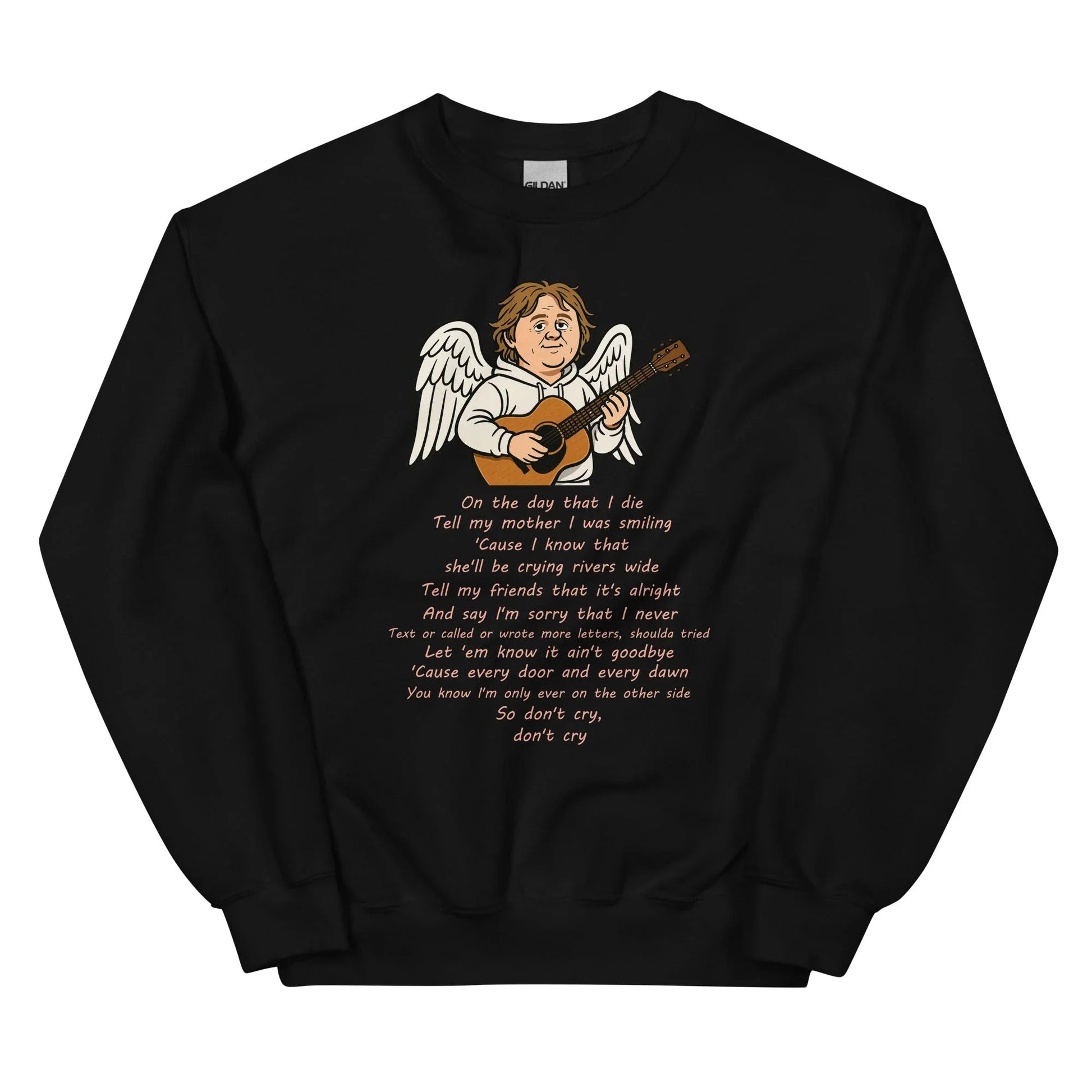Lewis Capaldi Unisex Sweatshirt - On The Day I Die - Lyrics - Alcyone213k