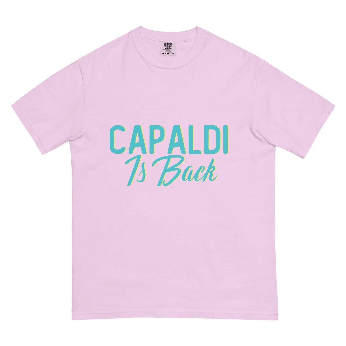 Lewis Capaldi Unisex Cotton T-Shirt | Official Capaldi Is Back Merch T-shirt Alcyone213k