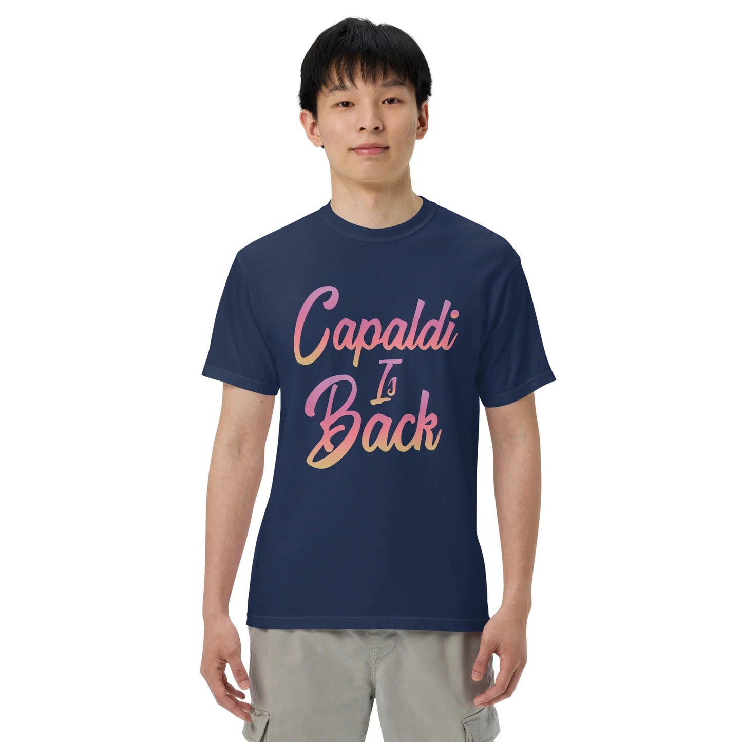 Lewis Capaldi T-Shirt | Unisex Cotton Graphic Tee - Capaldi Is Back T-shirt Alcyone213k
