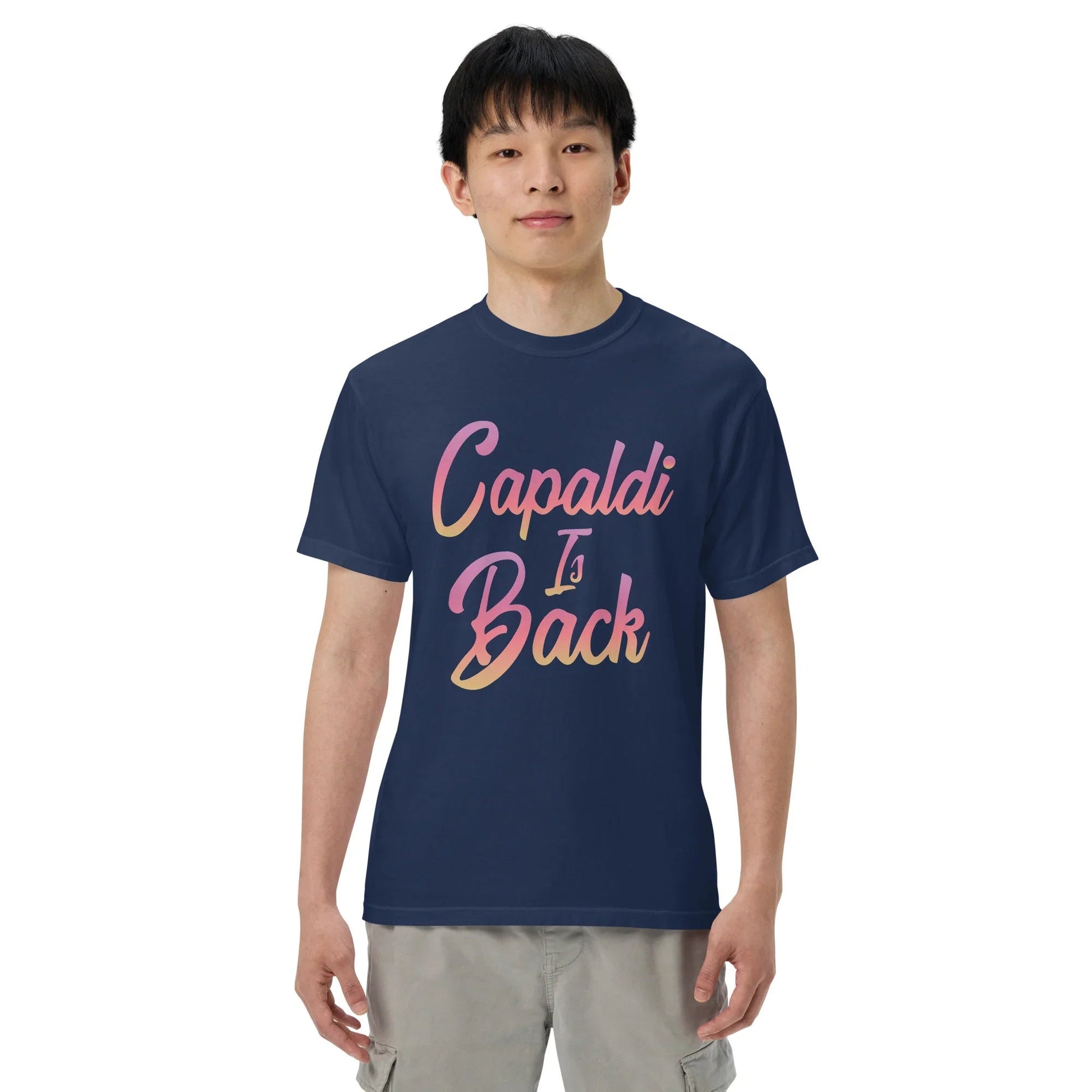 Lewis Capaldi T-Shirt | Unisex Cotton Graphic Tee - Capaldi Is Back T-shirt Alcyone213k