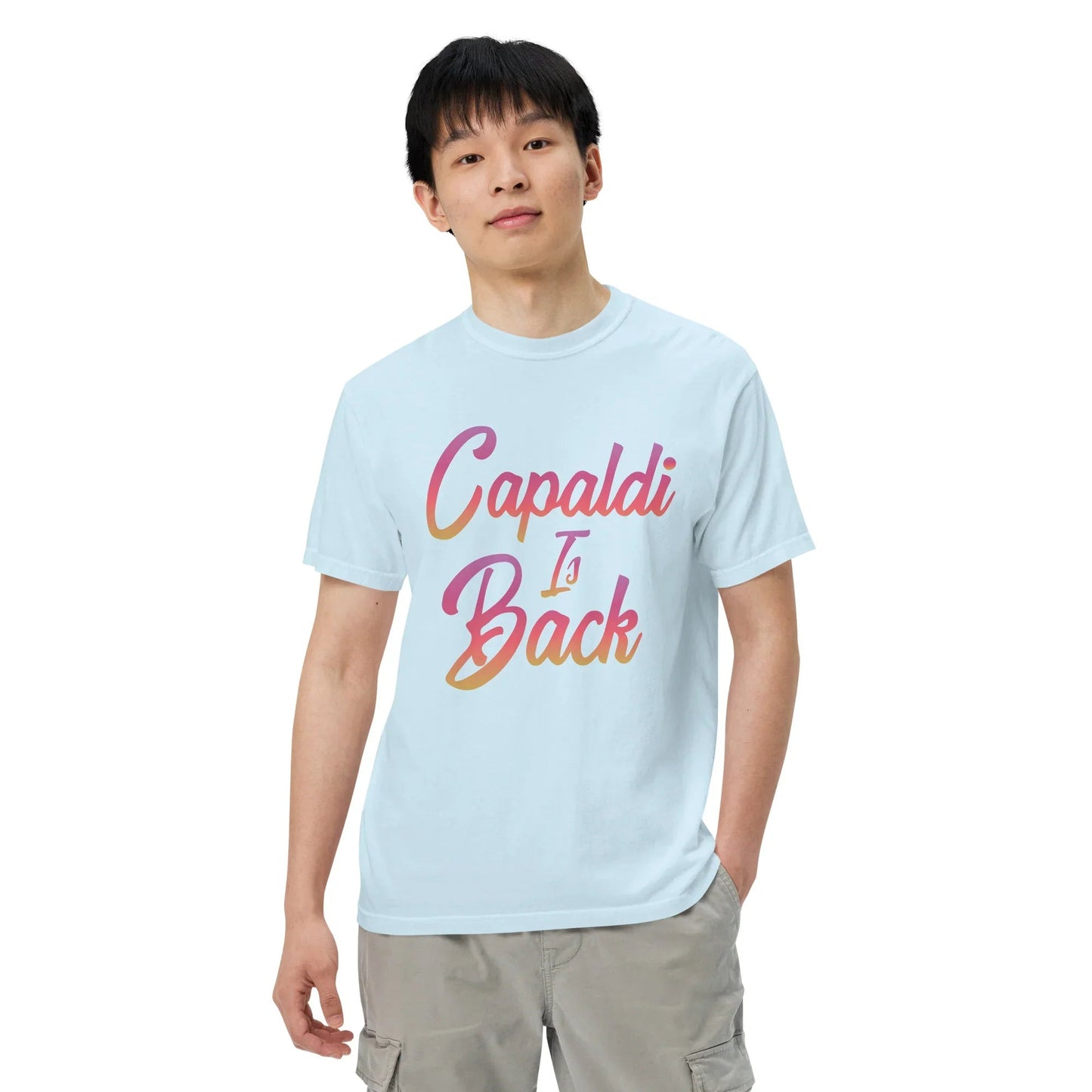 Lewis Capaldi T-Shirt | Unisex Cotton Graphic Tee - Capaldi Is Back T-shirt Alcyone213k