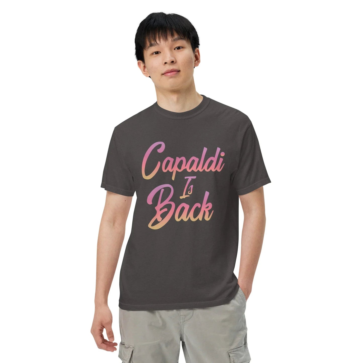 Lewis Capaldi T-Shirt | Unisex Cotton Graphic Tee - Capaldi Is Back T-shirt Alcyone213k