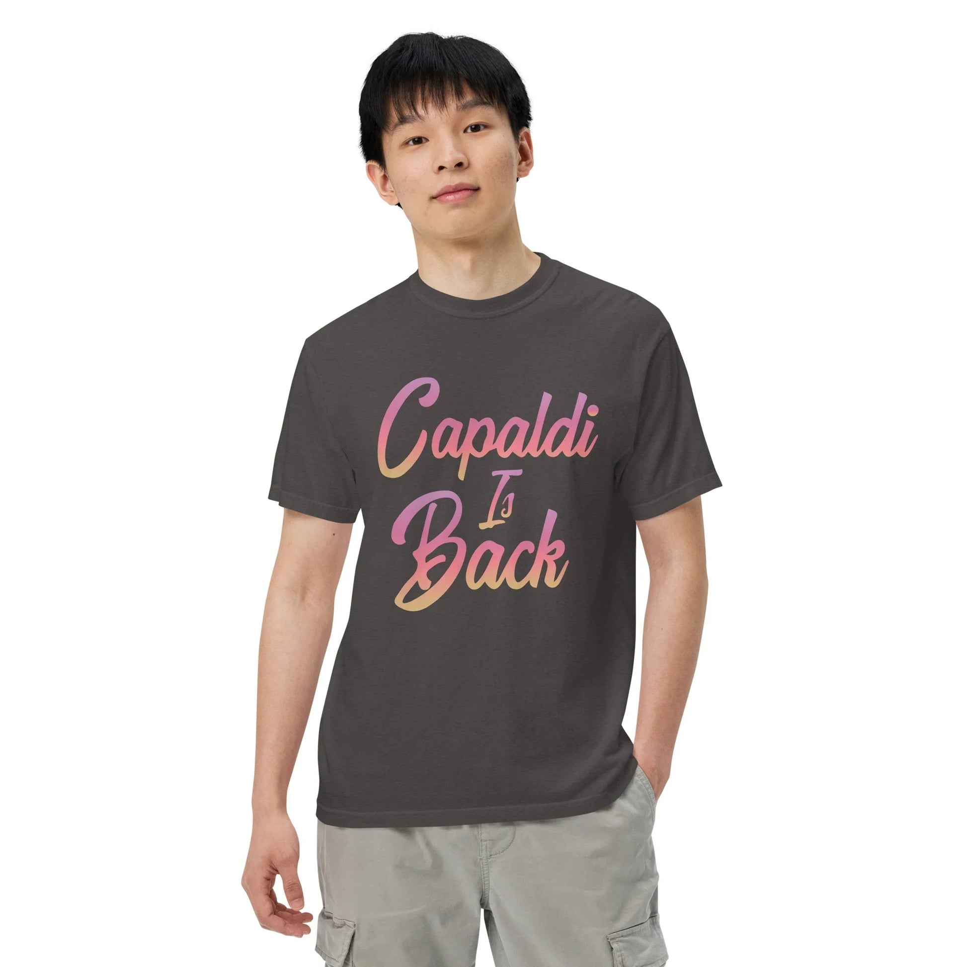 Lewis Capaldi T-Shirt | Unisex Cotton Graphic Tee - Capaldi Is Back T-shirt Alcyone213k