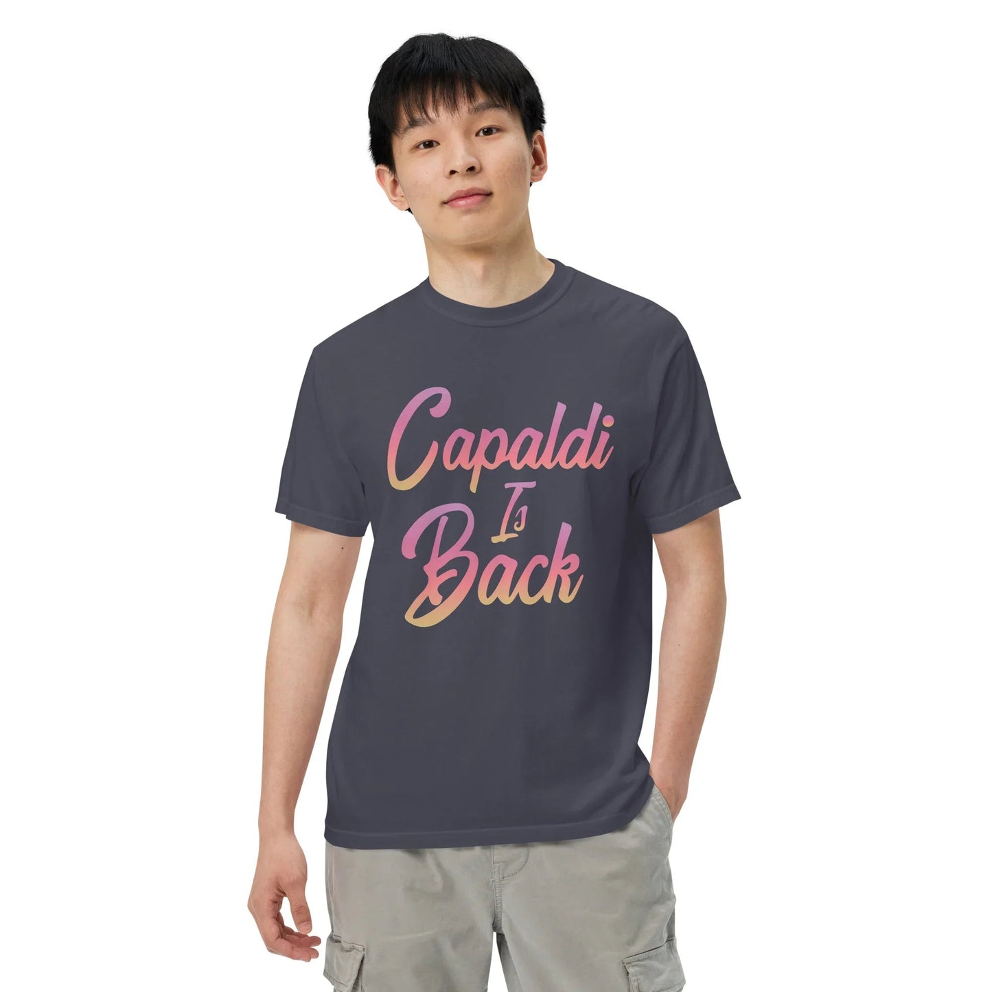 Lewis Capaldi T-Shirt | Unisex Cotton Graphic Tee - Capaldi Is Back T-shirt Alcyone213k