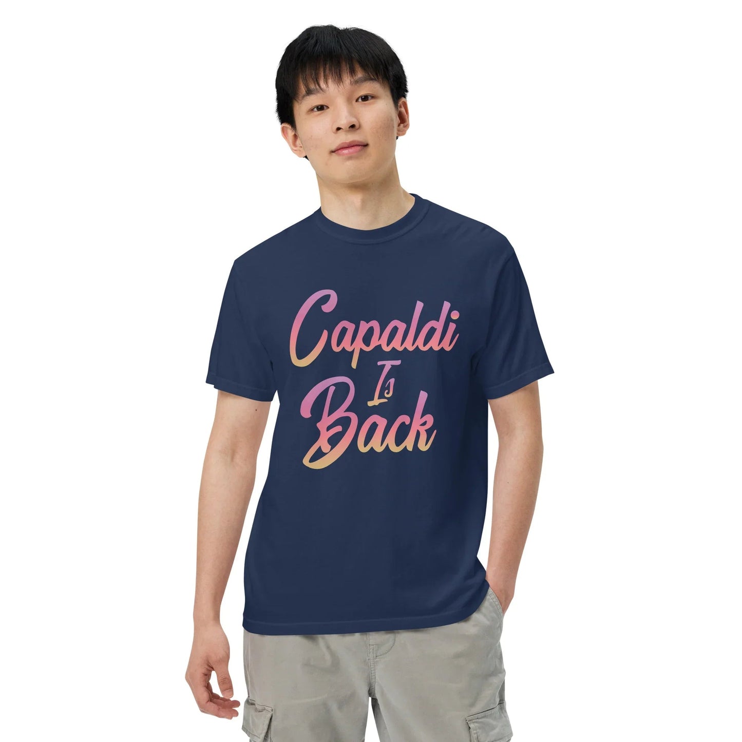 Lewis Capaldi T-Shirt | Unisex Cotton Graphic Tee - Capaldi Is Back T-shirt Alcyone213k