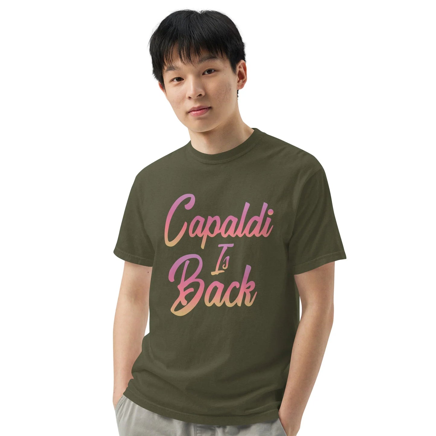 Lewis Capaldi T-Shirt | Unisex Cotton Graphic Tee - Capaldi Is Back T-shirt Alcyone213k