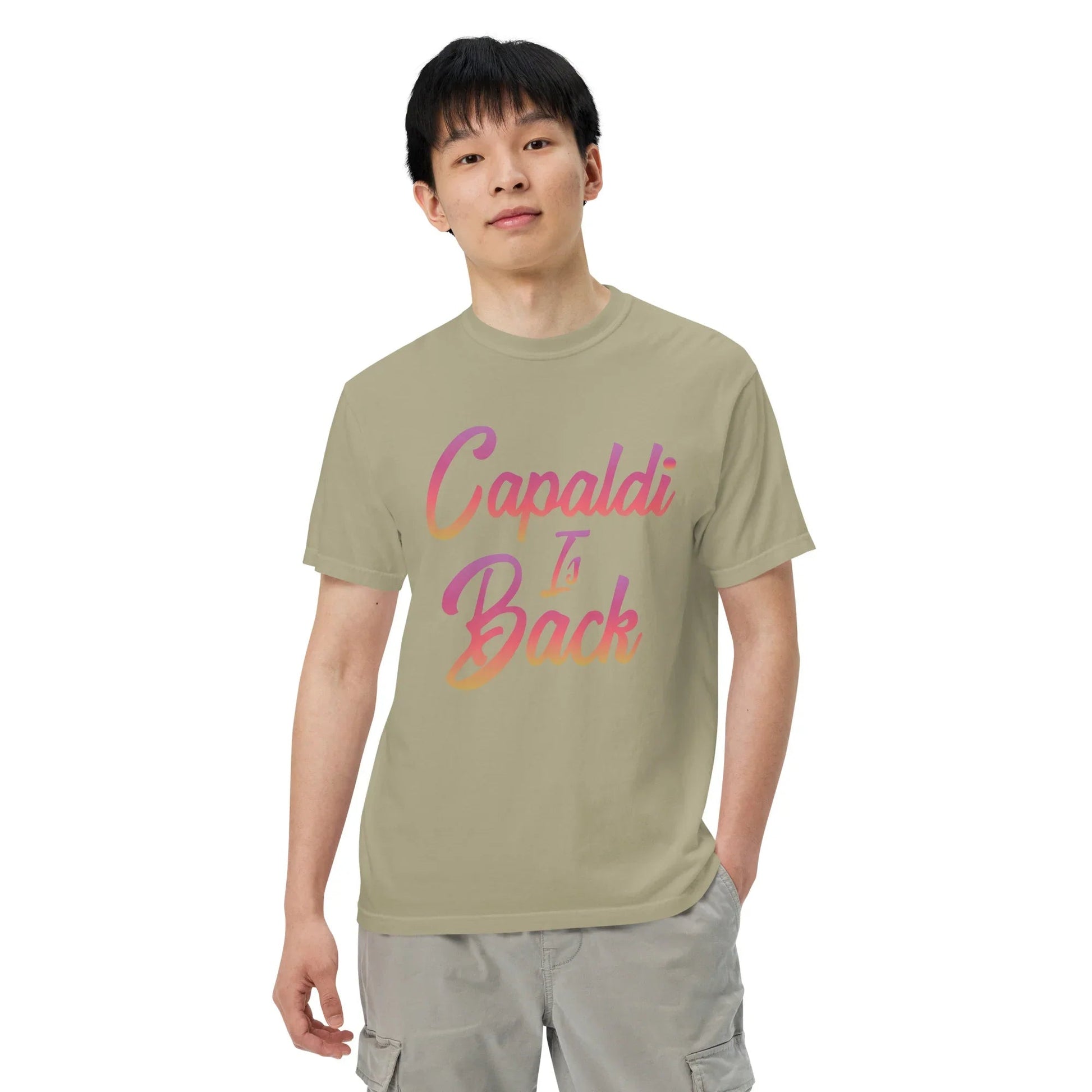 Lewis Capaldi T-Shirt | Unisex Cotton Graphic Tee - Capaldi Is Back T-shirt Alcyone213k