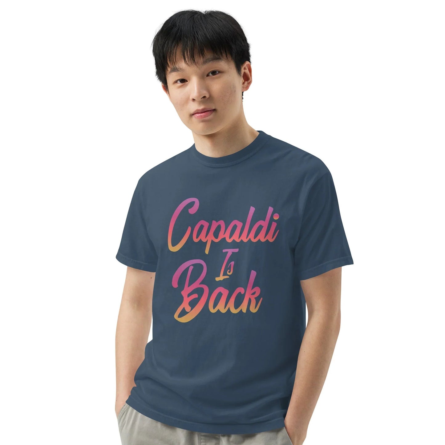 Lewis Capaldi T-Shirt | Unisex Cotton Graphic Tee - Capaldi Is Back T-shirt Alcyone213k