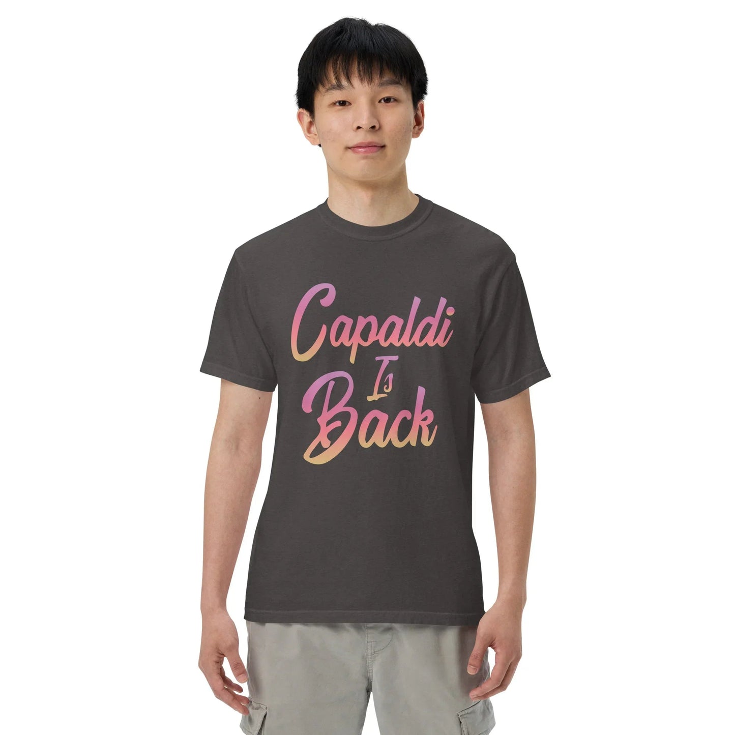 Lewis Capaldi T-Shirt | Unisex Cotton Graphic Tee - Capaldi Is Back T-shirt Alcyone213k