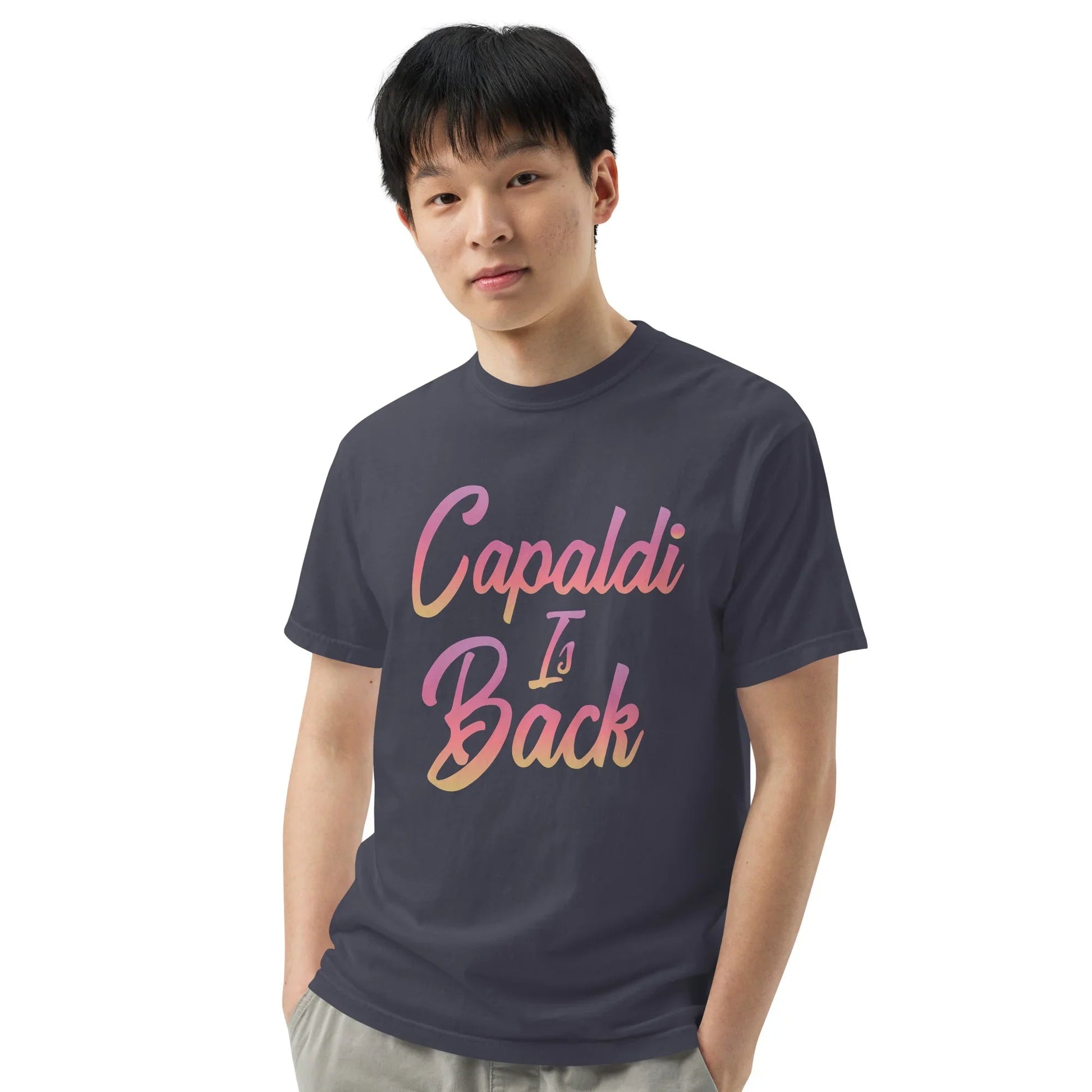 Lewis Capaldi T-Shirt | Unisex Cotton Graphic Tee - Capaldi Is Back T-shirt Alcyone213k