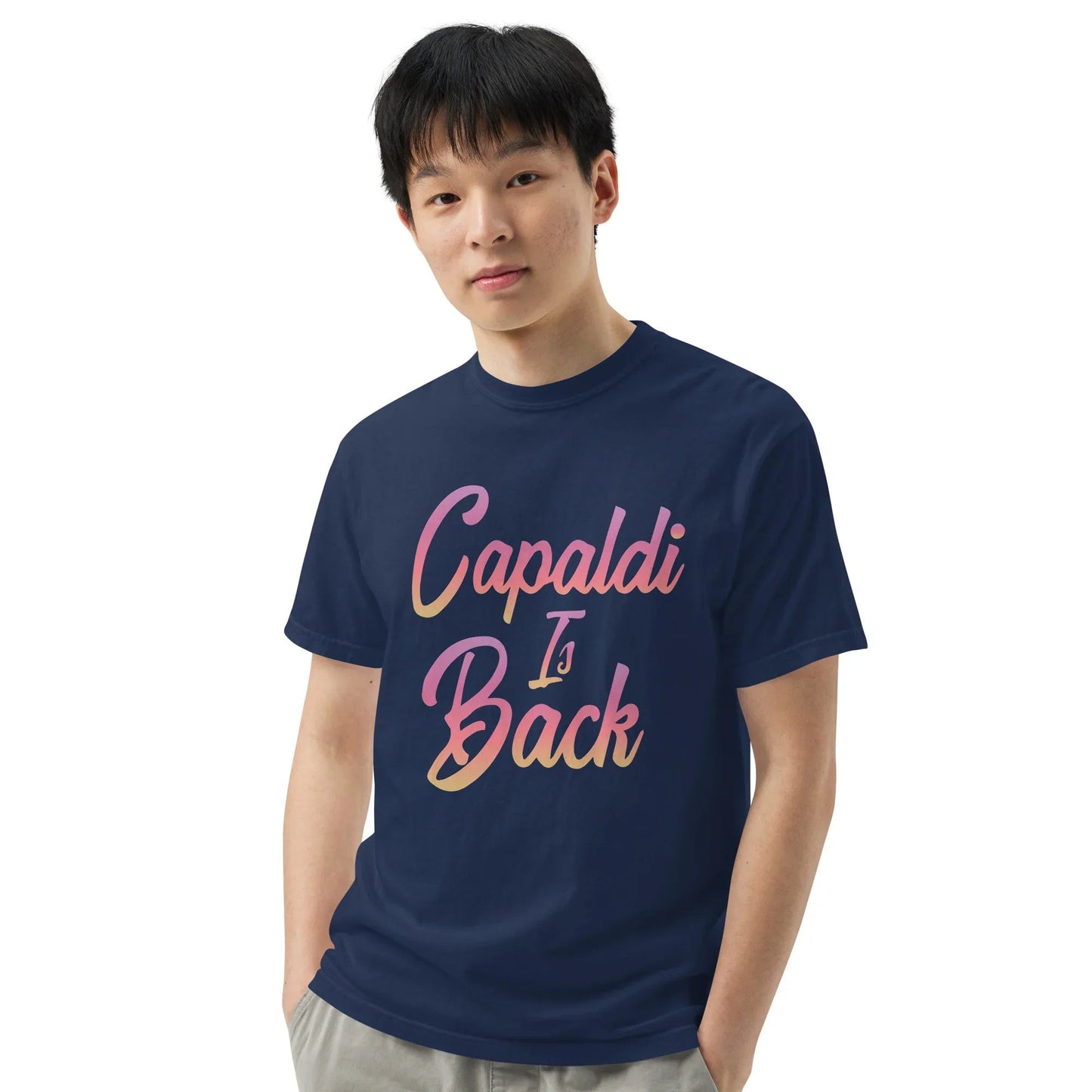Lewis Capaldi T-Shirt | Unisex Cotton Graphic Tee - Capaldi Is Back T-shirt Alcyone213k