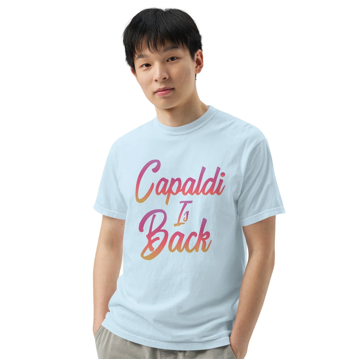 Lewis Capaldi T-Shirt | Unisex Cotton Graphic Tee - Capaldi Is Back T-shirt Alcyone213k