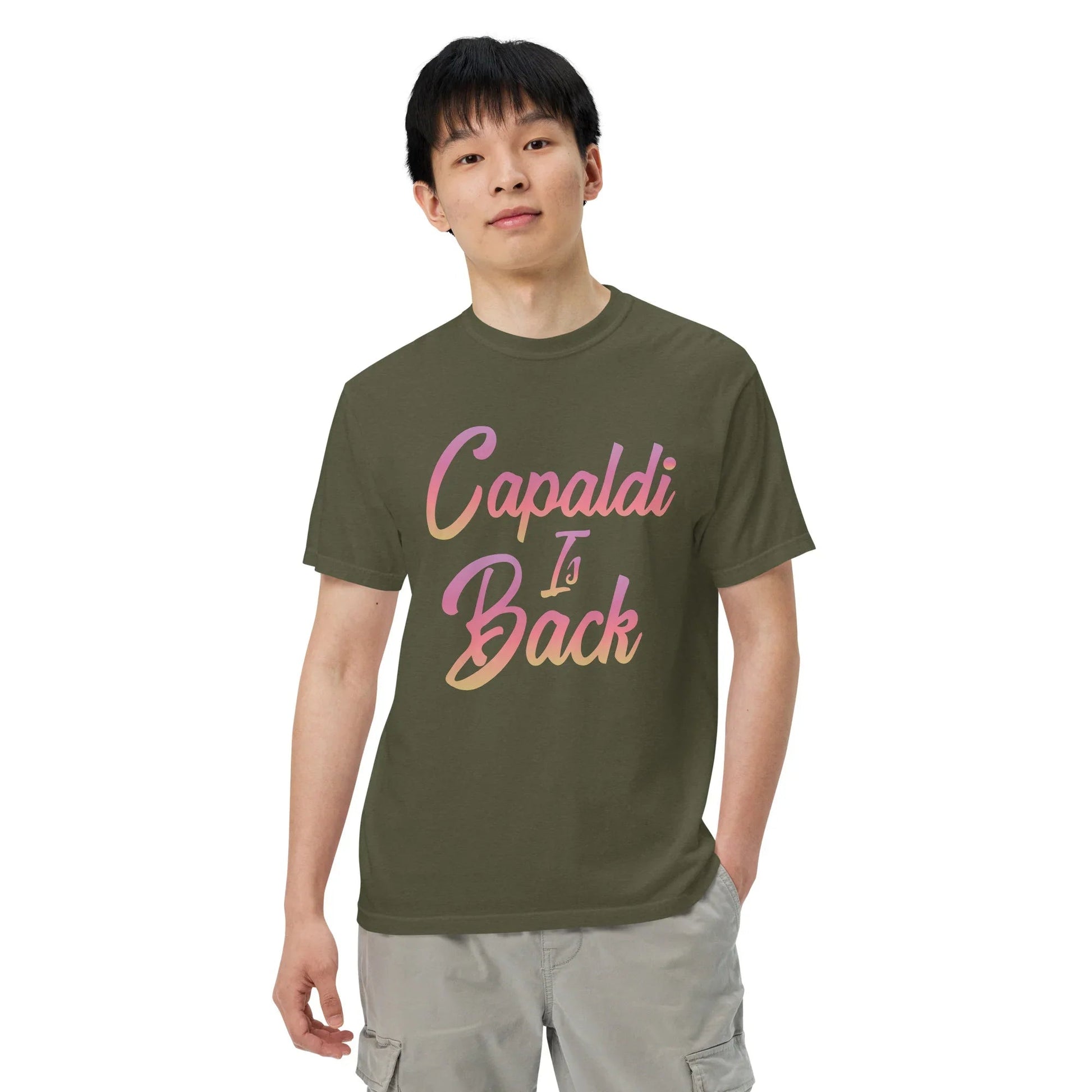 Lewis Capaldi T-Shirt | Unisex Cotton Graphic Tee - Capaldi Is Back T-shirt Alcyone213k