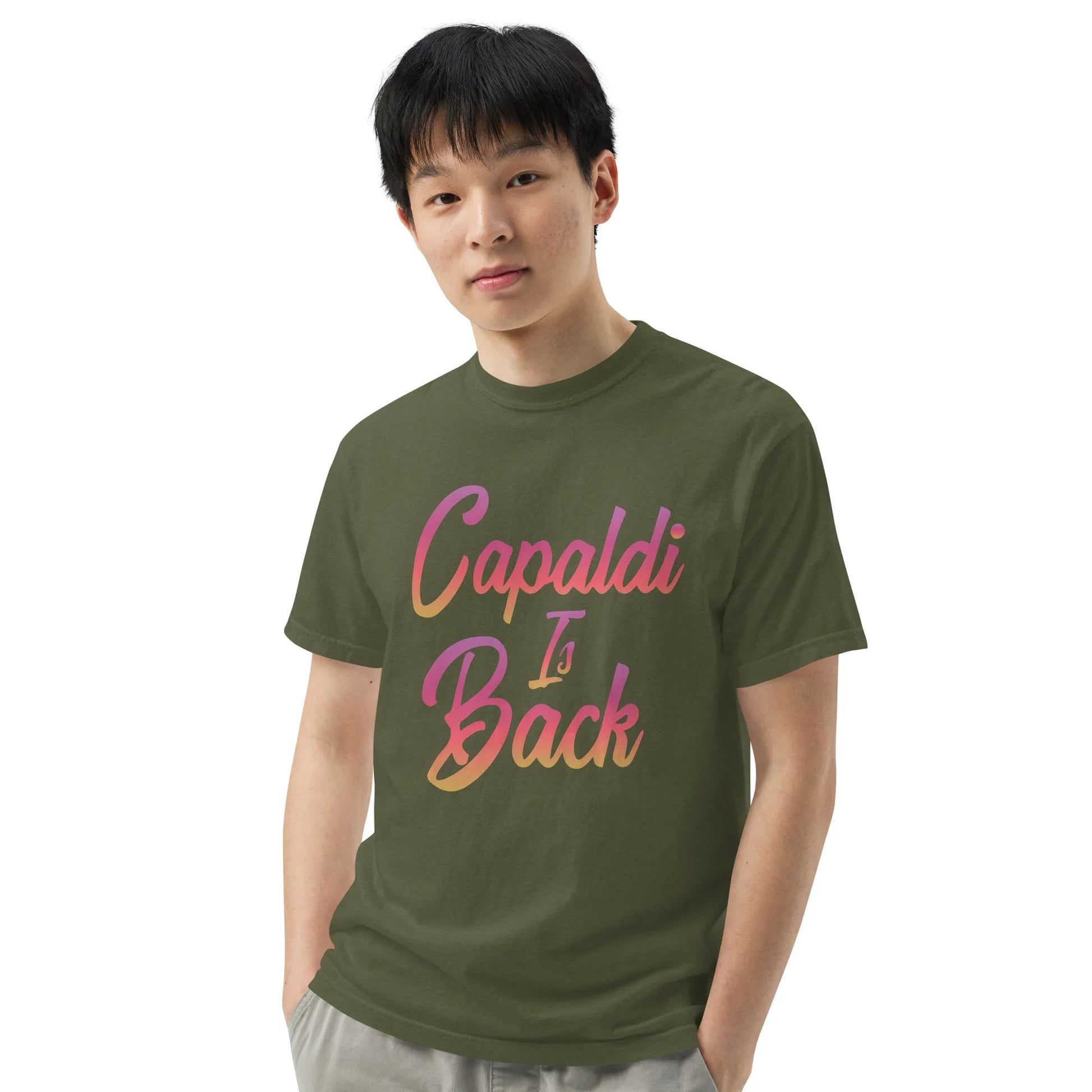 Lewis Capaldi T-Shirt | Unisex Cotton Graphic Tee - Capaldi Is Back T-shirt Alcyone213k