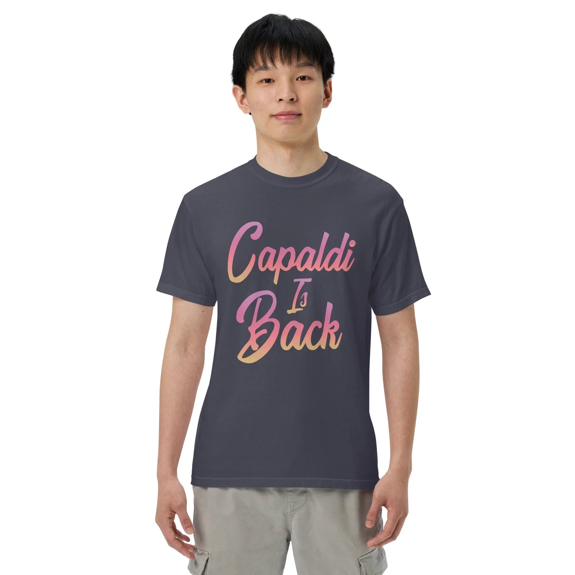 Lewis Capaldi T-Shirt | Unisex Cotton Graphic Tee - Capaldi Is Back T-shirt Alcyone213k