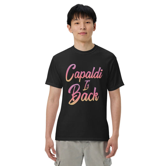 Lewis Capaldi T-Shirt | Unisex Cotton Graphic Tee - Capaldi Is Back T-shirt Alcyone213k