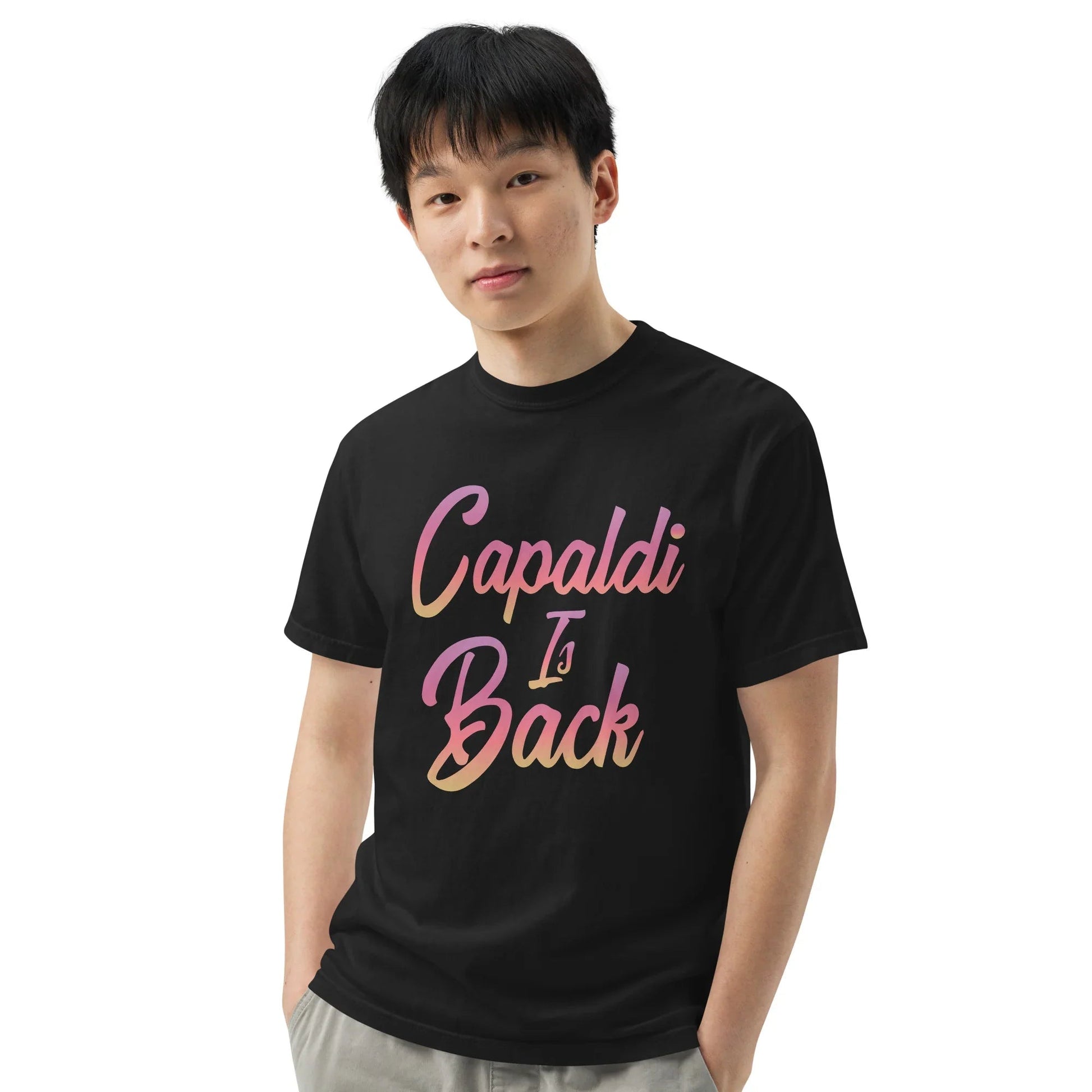 Lewis Capaldi T-Shirt | Unisex Cotton Graphic Tee - Capaldi Is Back T-shirt Alcyone213k